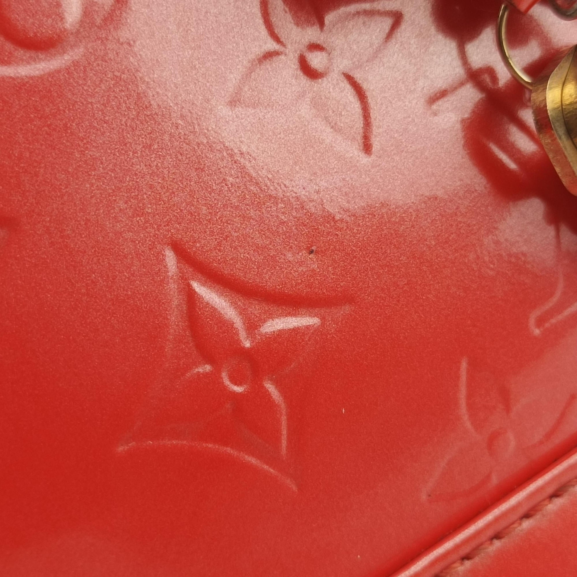 Pre-owned Louis Vuitton Alma GM Rose Pop Vernis M93625 handbag | stylenewstar