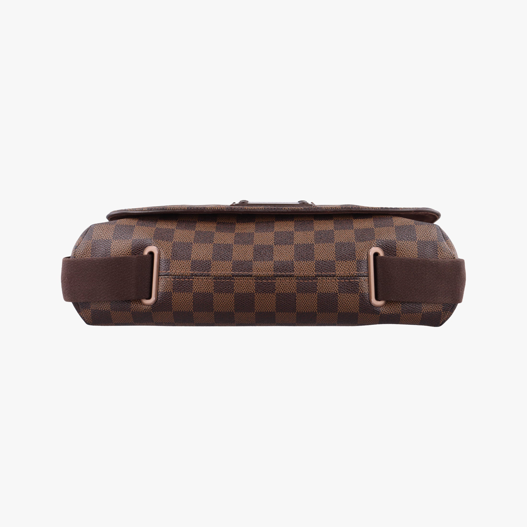 Pre-owned Louis Vuitton BROOKLYN MM EBENE Damier Canvas N51211 shoulderbag | stylenewstar