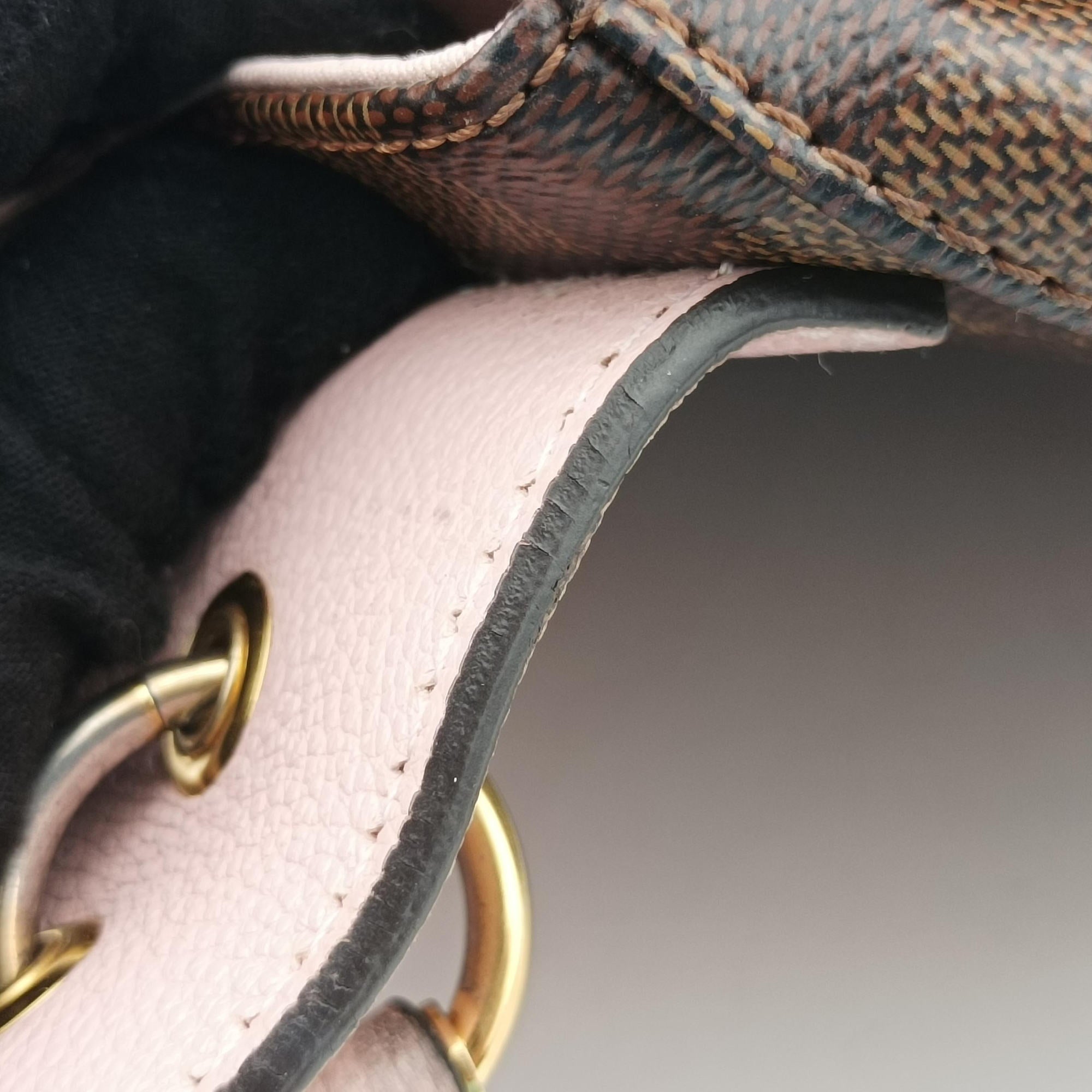 Pre-owned Louis Vuitton Daypack Clapton EBENE×MAGNOLIA Monogram Canvas×calf leather N42262 backpack/rucksack | stylenewstar