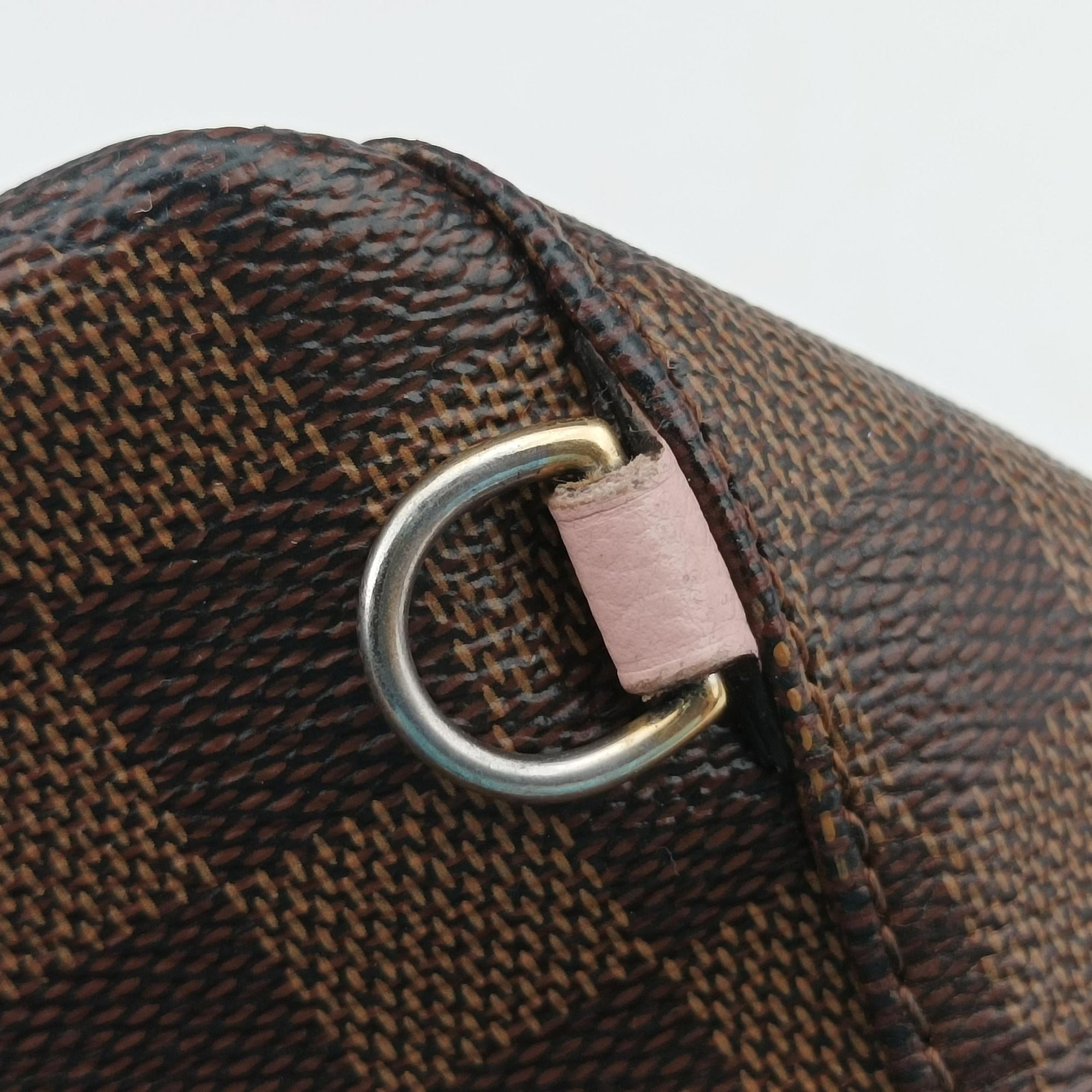 Pre-owned Louis Vuitton Daypack Clapton EBENE×MAGNOLIA Monogram Canvas×calf leather N42262 backpack/rucksack | stylenewstar