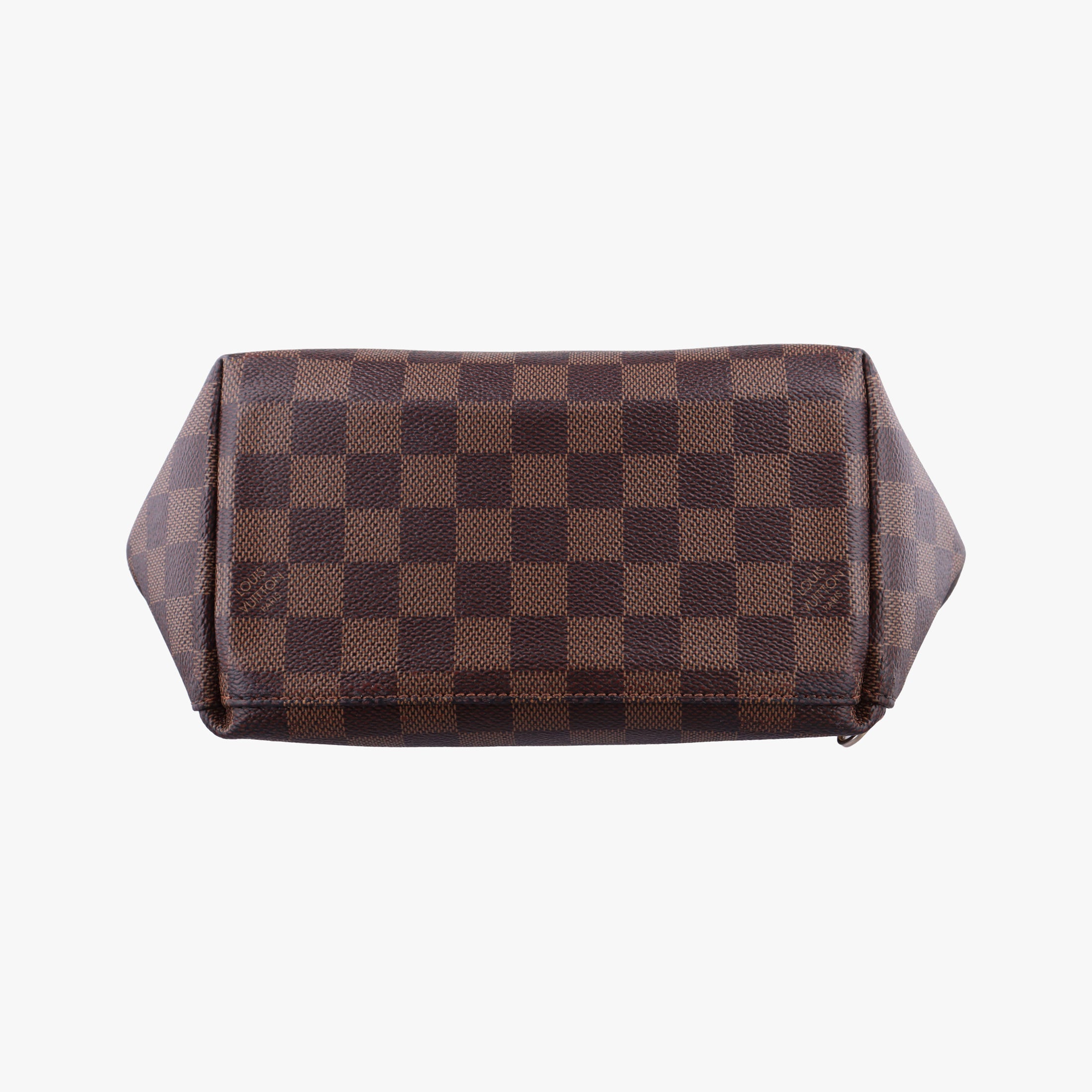 Pre-owned Louis Vuitton Daypack Clapton EBENE×MAGNOLIA Monogram Canvas×calf leather N42262 backpack/rucksack | stylenewstar