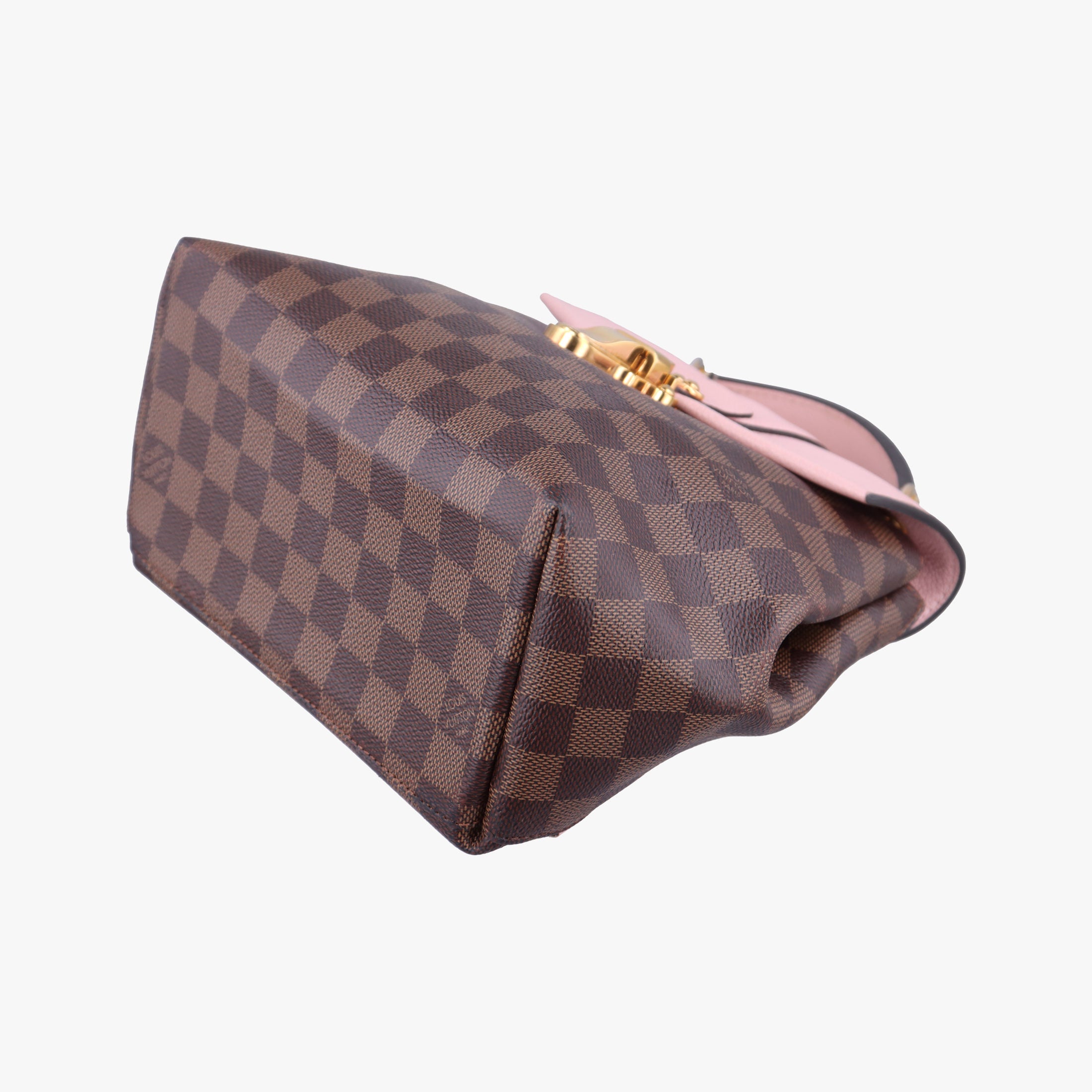 Pre-owned Louis Vuitton Daypack Clapton EBENE×MAGNOLIA Monogram Canvas×calf leather N42262 backpack/rucksack | stylenewstar