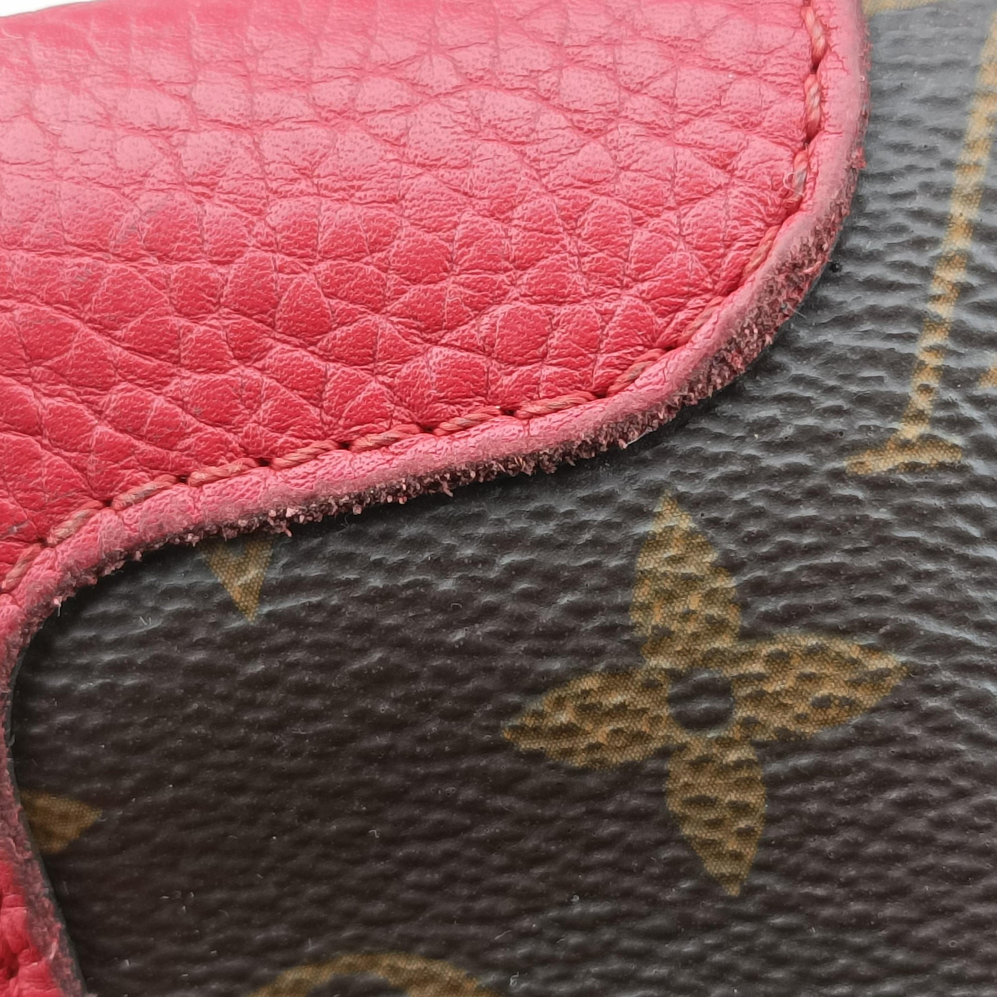 Vintage Louis Vuitton ESTRELA brown×COQUELICOT Monogram Canvas×calf leather M51193 handbag | stylenewstar