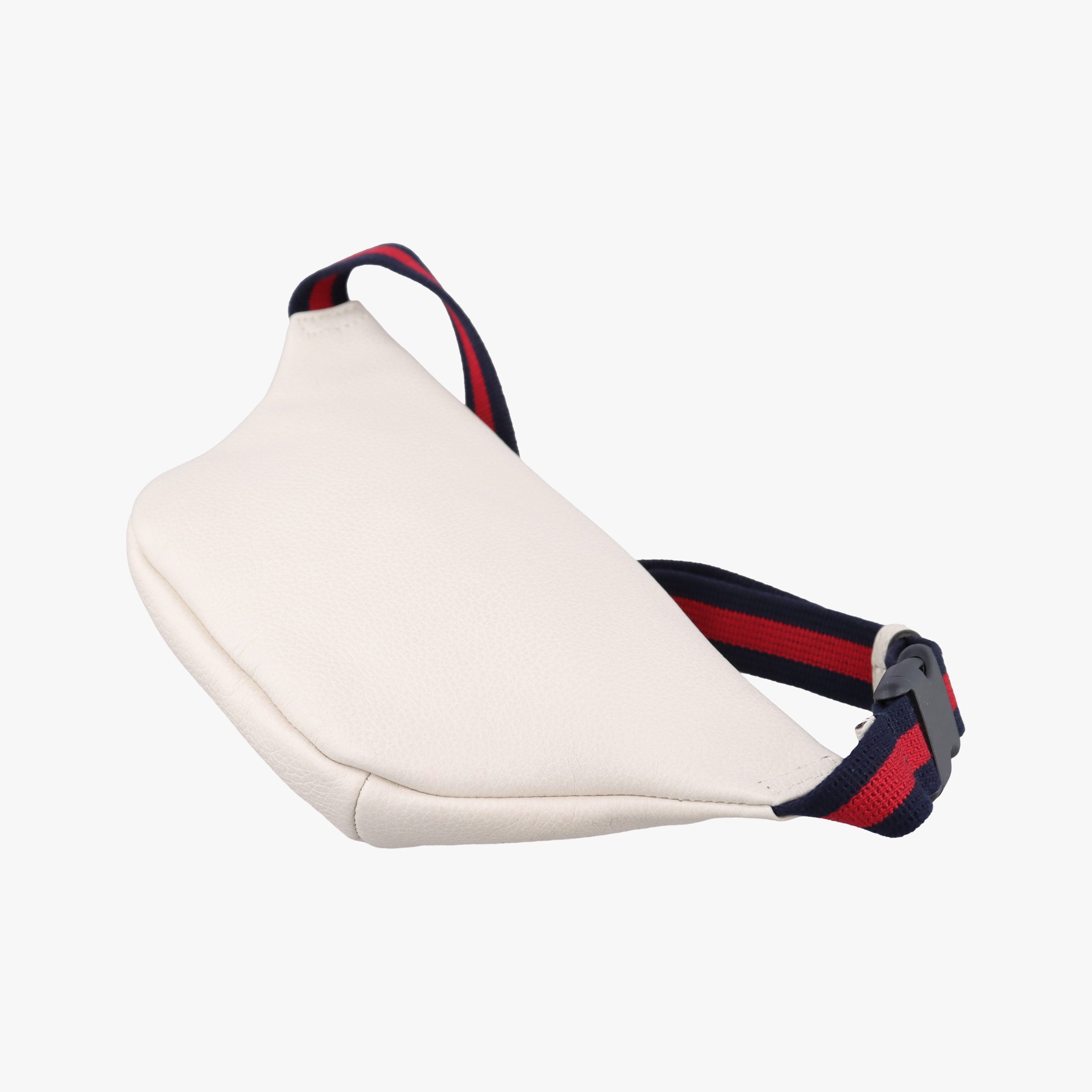 Secondhand Gucci Print White Leather 527792 bum bag/waist bag | stylenewstar