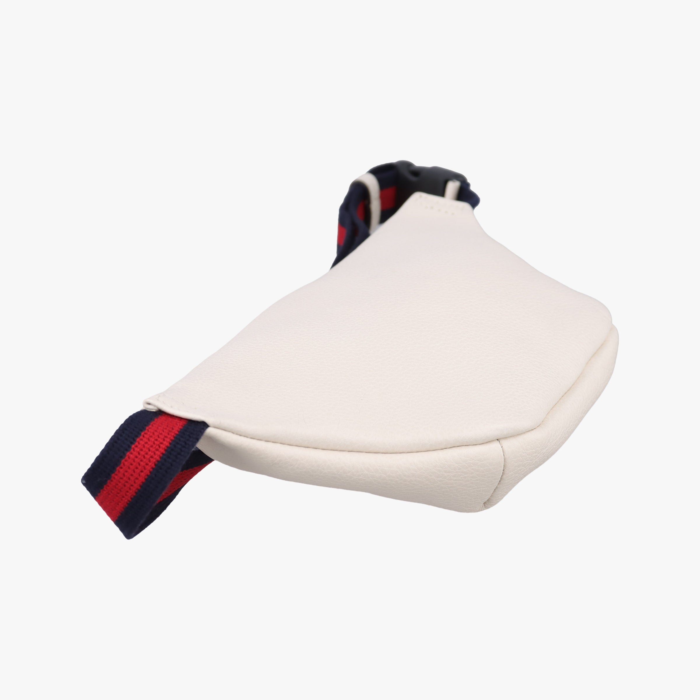 Secondhand Gucci Print White Leather 527792 bum bag/waist bag | stylenewstar