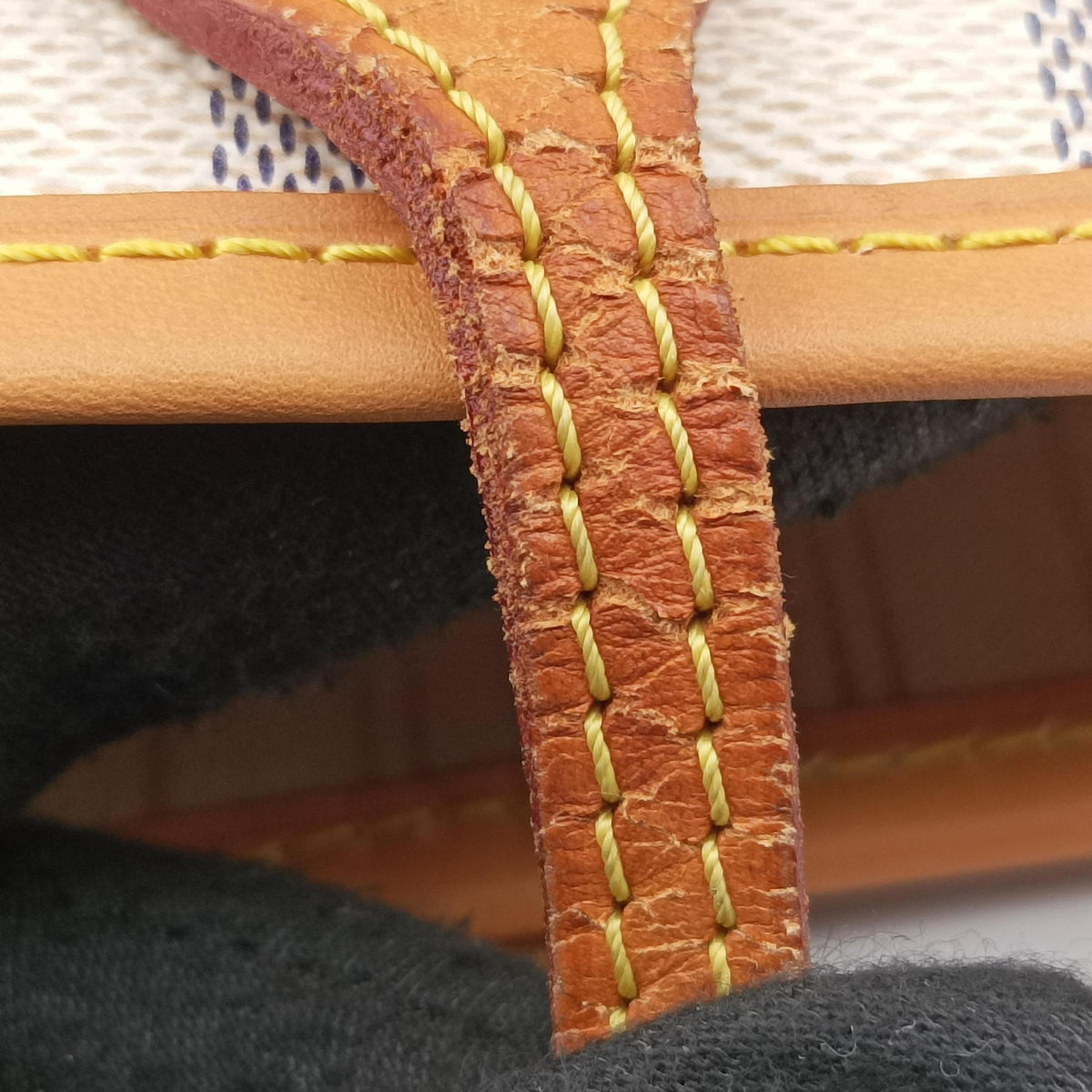 Pre-owned Louis Vuitton Neverfull MM Azur Damier Canvas N51107 shoulderbag | stylenewstar