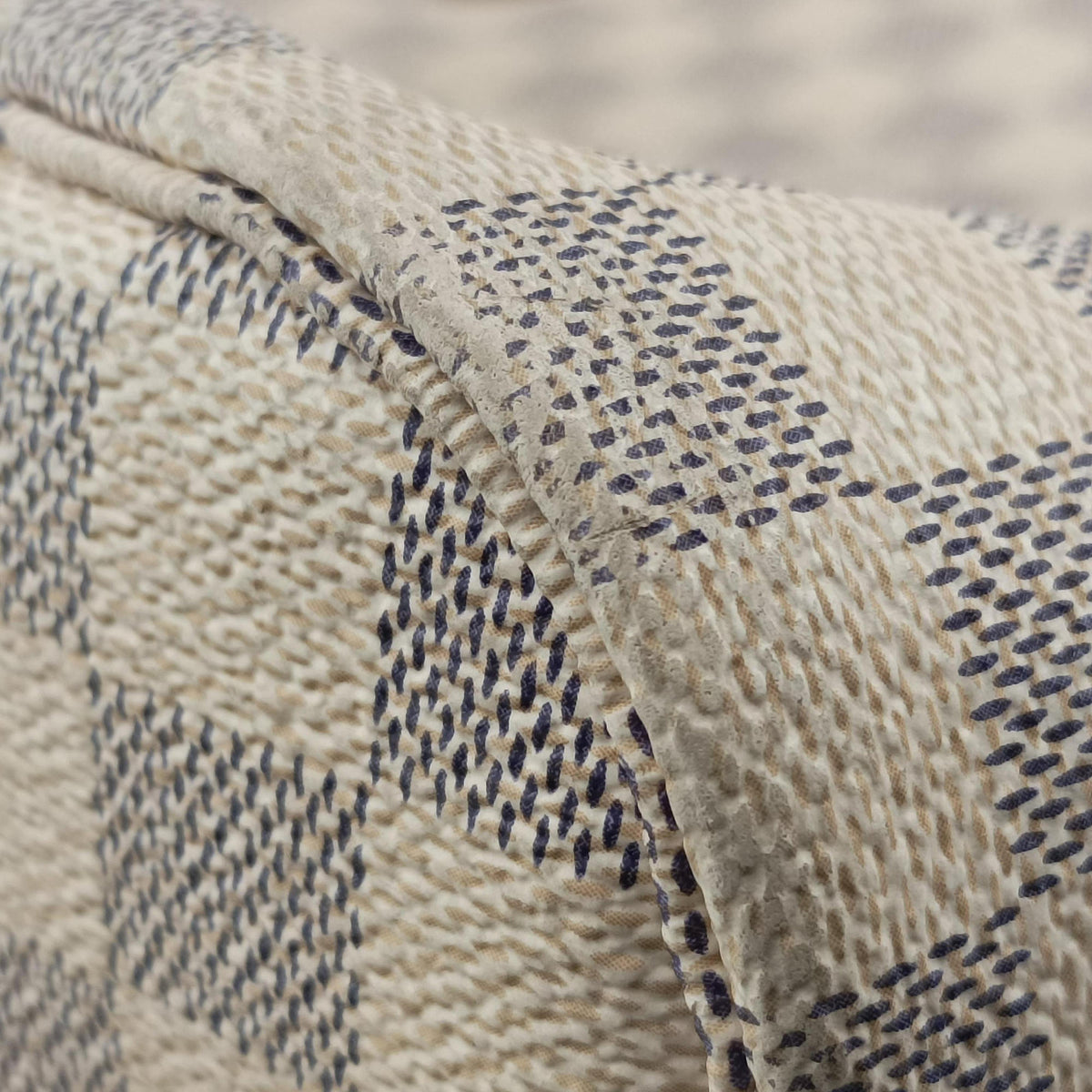 Pre-owned Louis Vuitton Neverfull MM Azur Damier Canvas N51107 shoulderbag | stylenewstar
