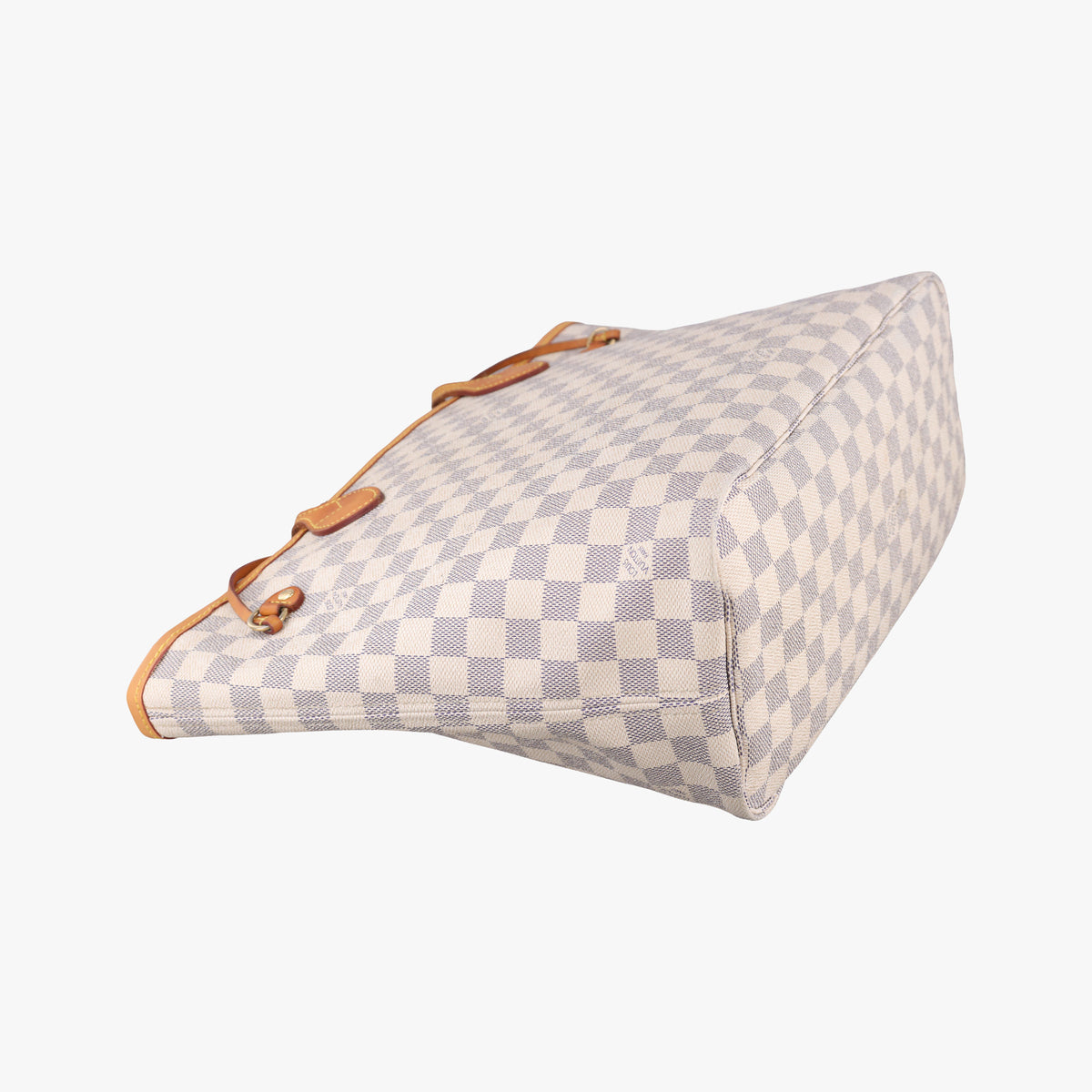 Pre-owned Louis Vuitton Neverfull MM Azur Damier Canvas N51107 shoulderbag | stylenewstar