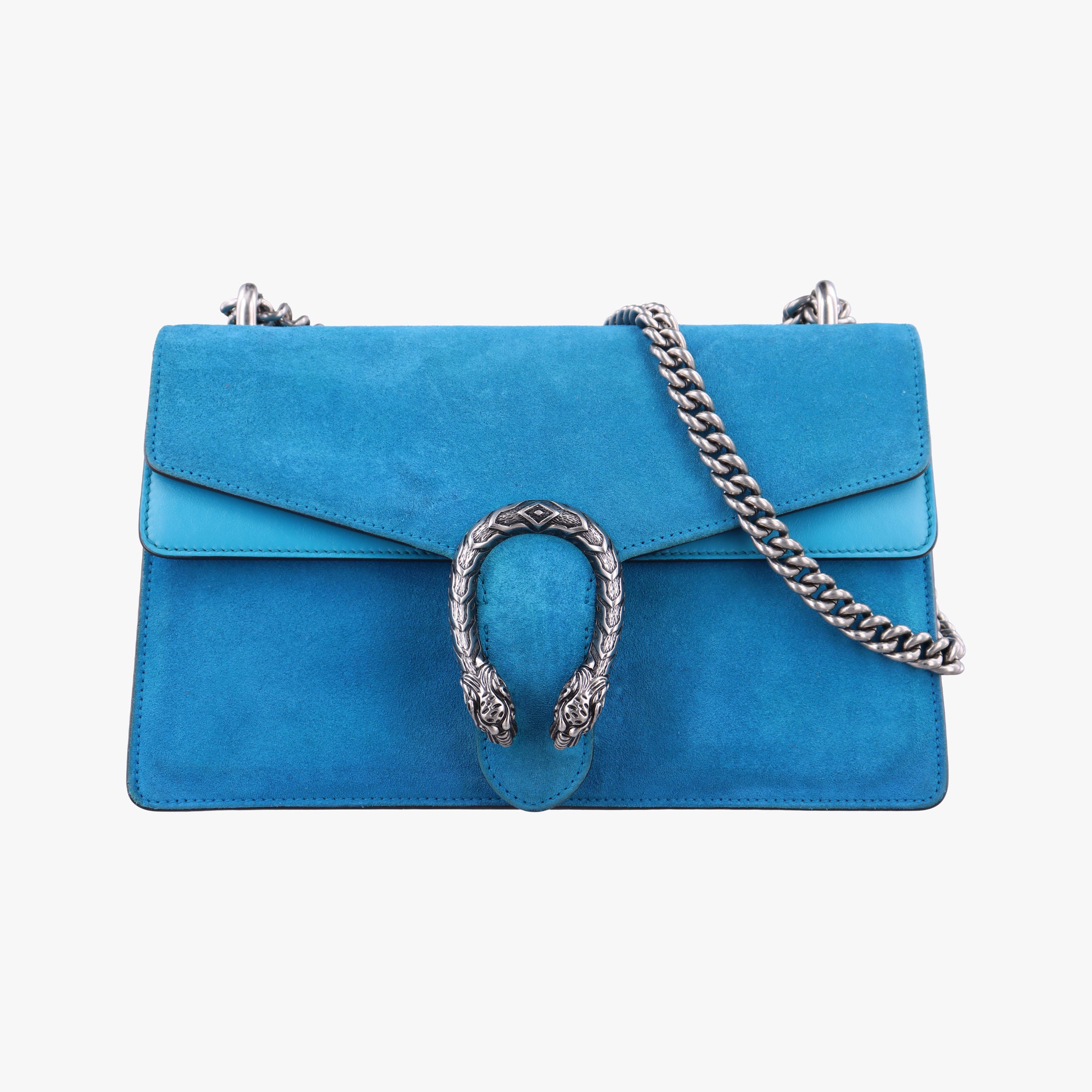 Vintage Gucci Dionysus Blue Suede 400249 shoulderbag | stylenewstar