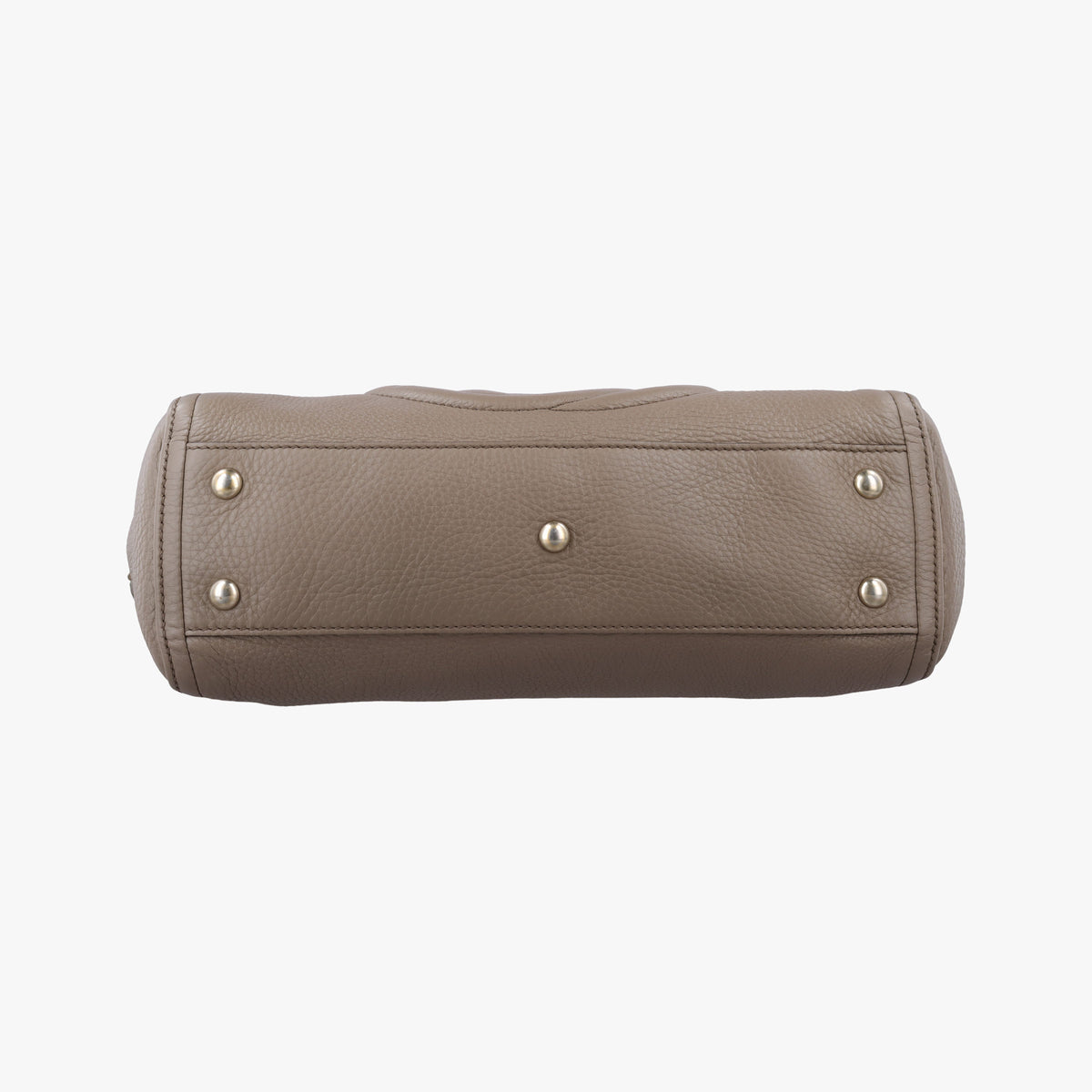 Vintage Gucci Soho Gray beige Leather 282307 handbag | stylenewstar