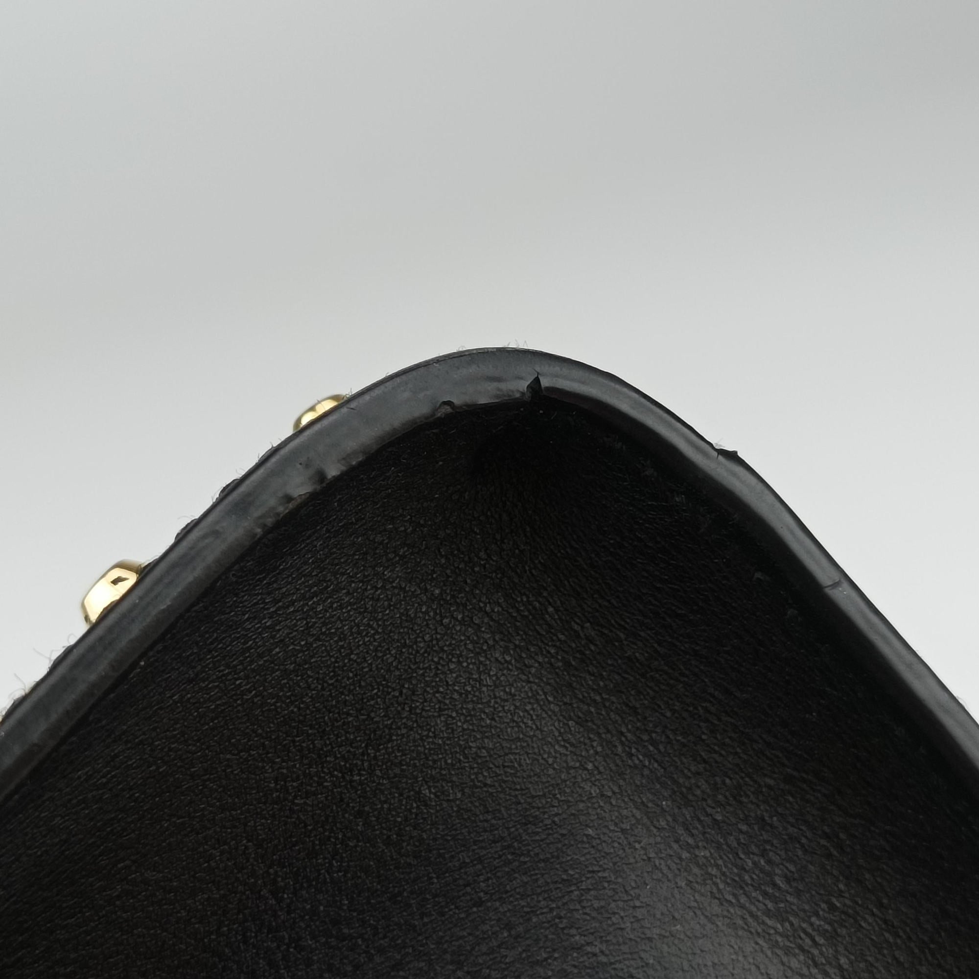 Secondhand Gucci Padlock Black Leather 432182 shoulderbag | stylenewstar
