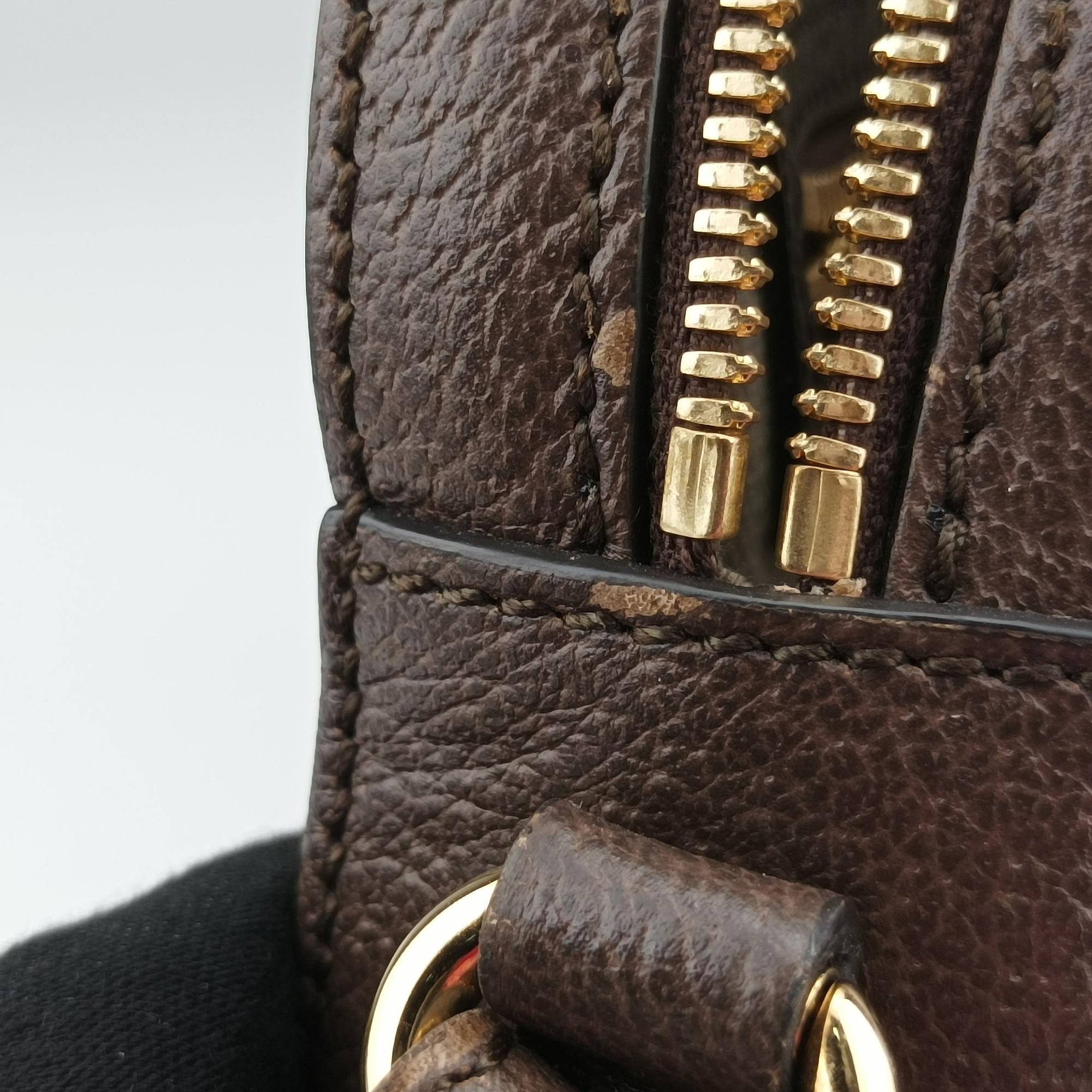 Secondhand Gucci Jumbo GG Messenger Brown canvas×leather 675891 shoulderbag | stylenewstar