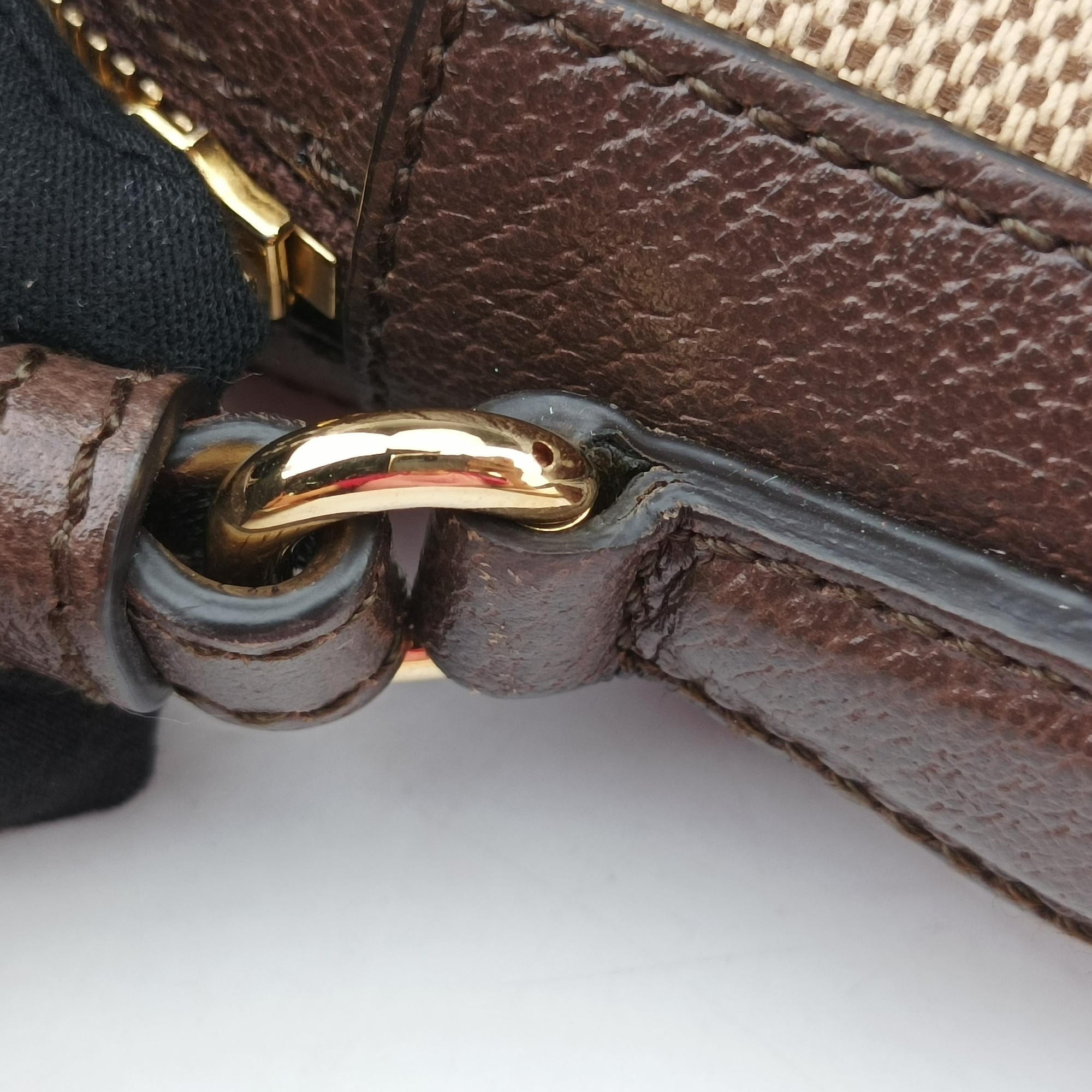 Secondhand Gucci Jumbo GG Messenger Brown canvas×leather 675891 shoulderbag | stylenewstar