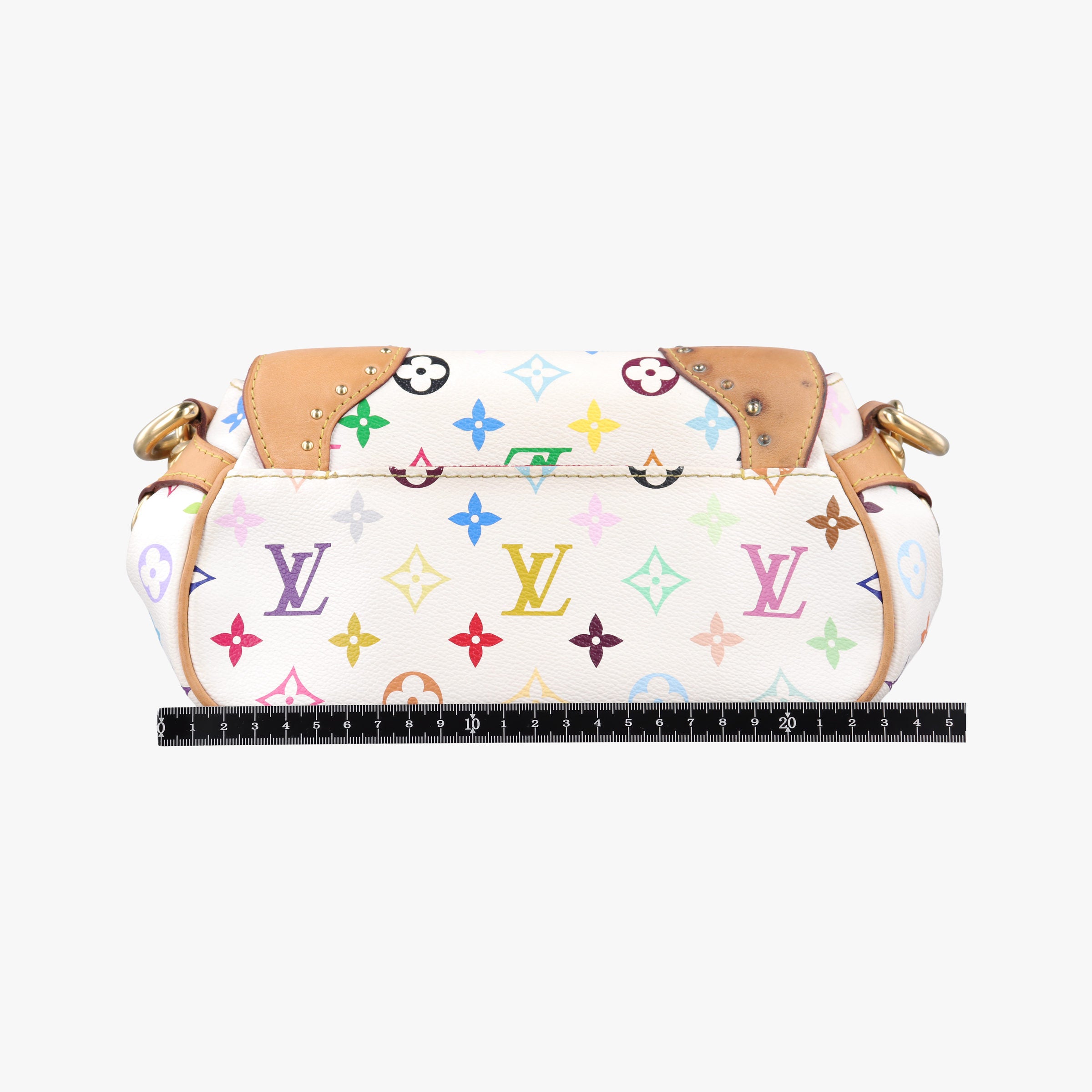 Secondhand Louis Vuitton MARILYN white Monogram Multicolor M40127 shoulderbag | stylenewstar