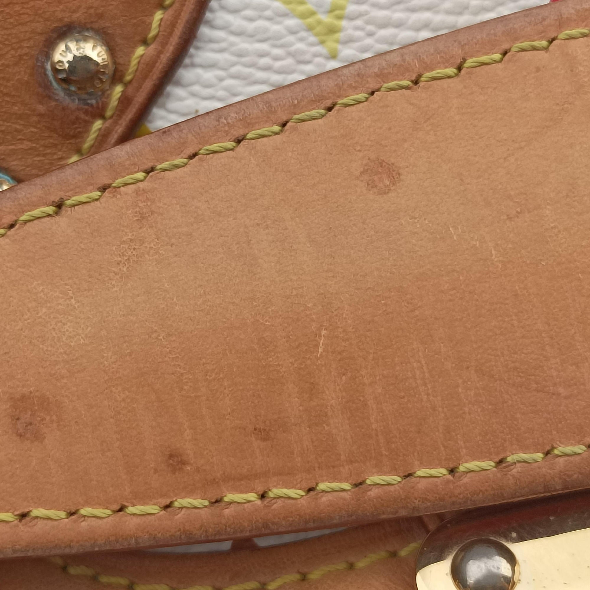 Secondhand Louis Vuitton MARILYN white Monogram Multicolor M40127 shoulderbag | stylenewstar