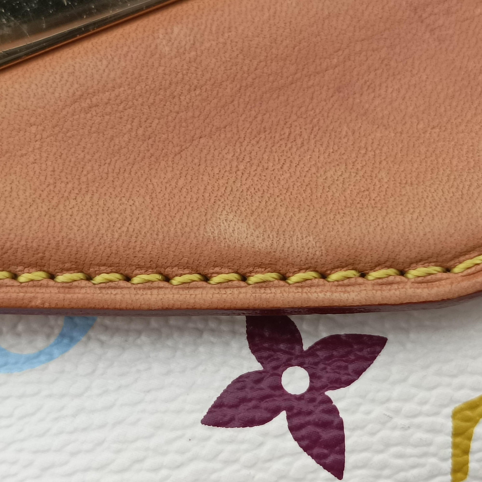 Secondhand Louis Vuitton MARILYN white Monogram Multicolor M40127 shoulderbag | stylenewstar