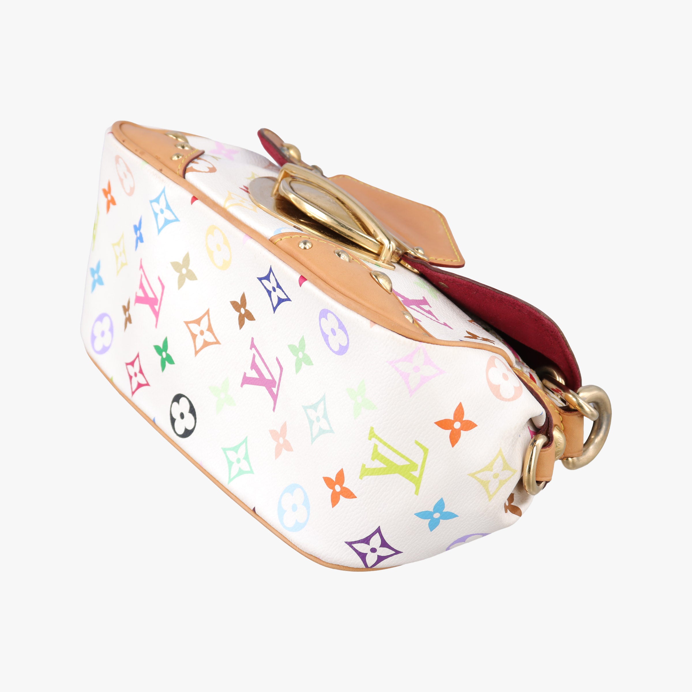 Secondhand Louis Vuitton MARILYN white Monogram Multicolor M40127 shoulderbag | stylenewstar