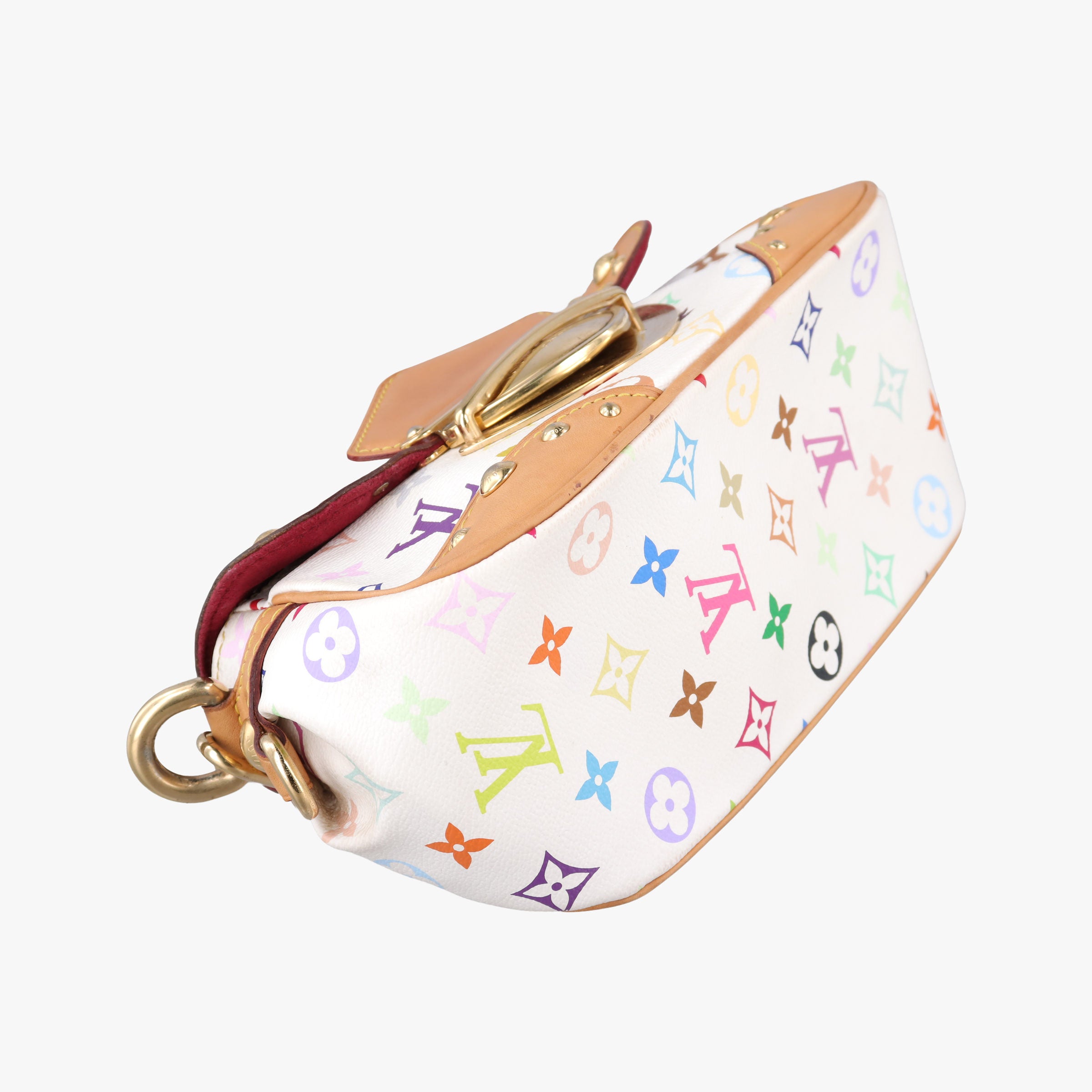 Secondhand Louis Vuitton MARILYN white Monogram Multicolor M40127 shoulderbag | stylenewstar