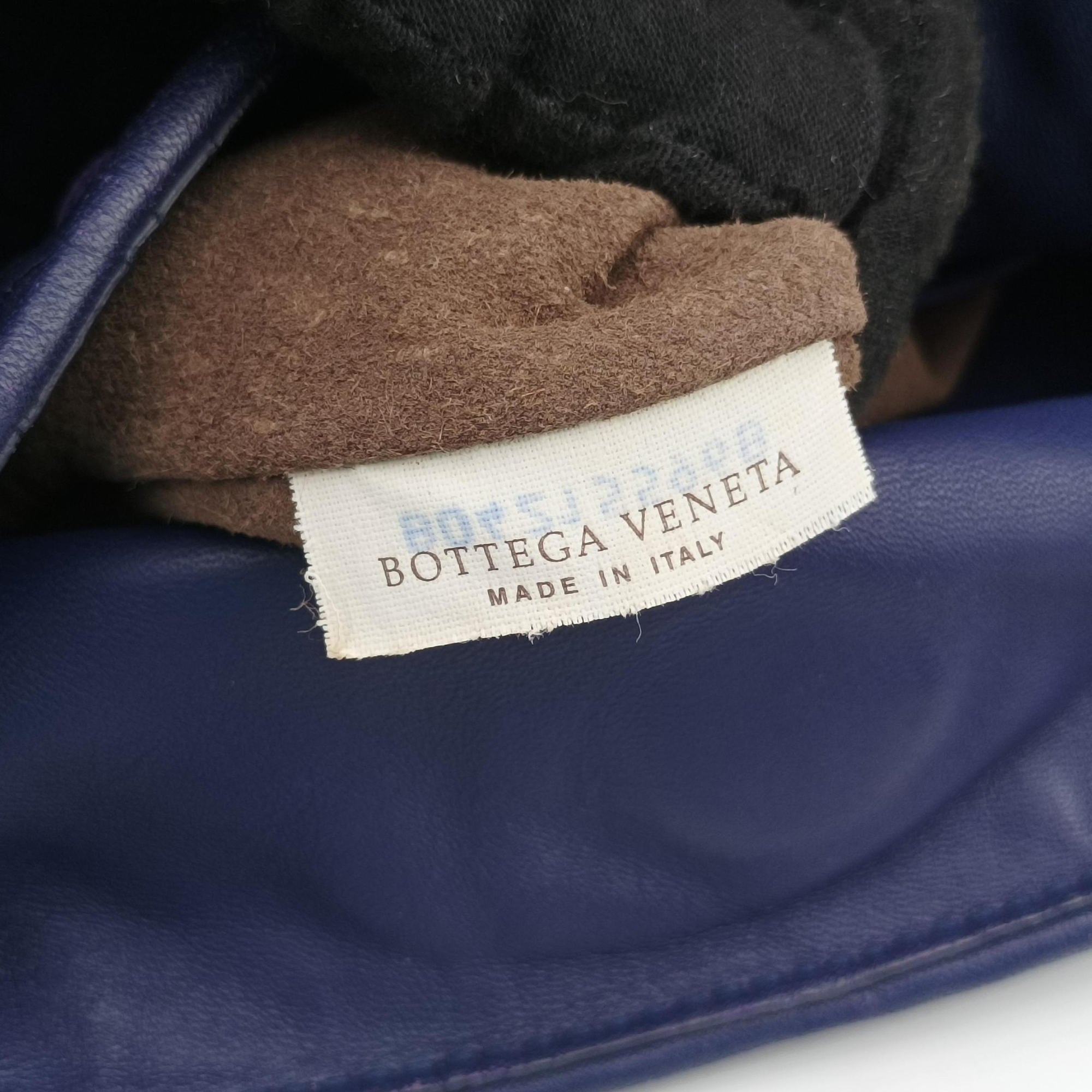 Pre-owned Bottega Veneta Parachute Intrecciato Purple lambskin  handbag | stylenewstar
