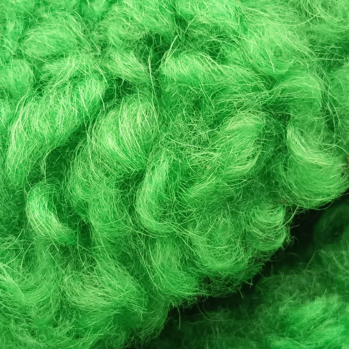 Pre-owned Bottega Veneta Jodie Green Fur  clutchbag | stylenewstar