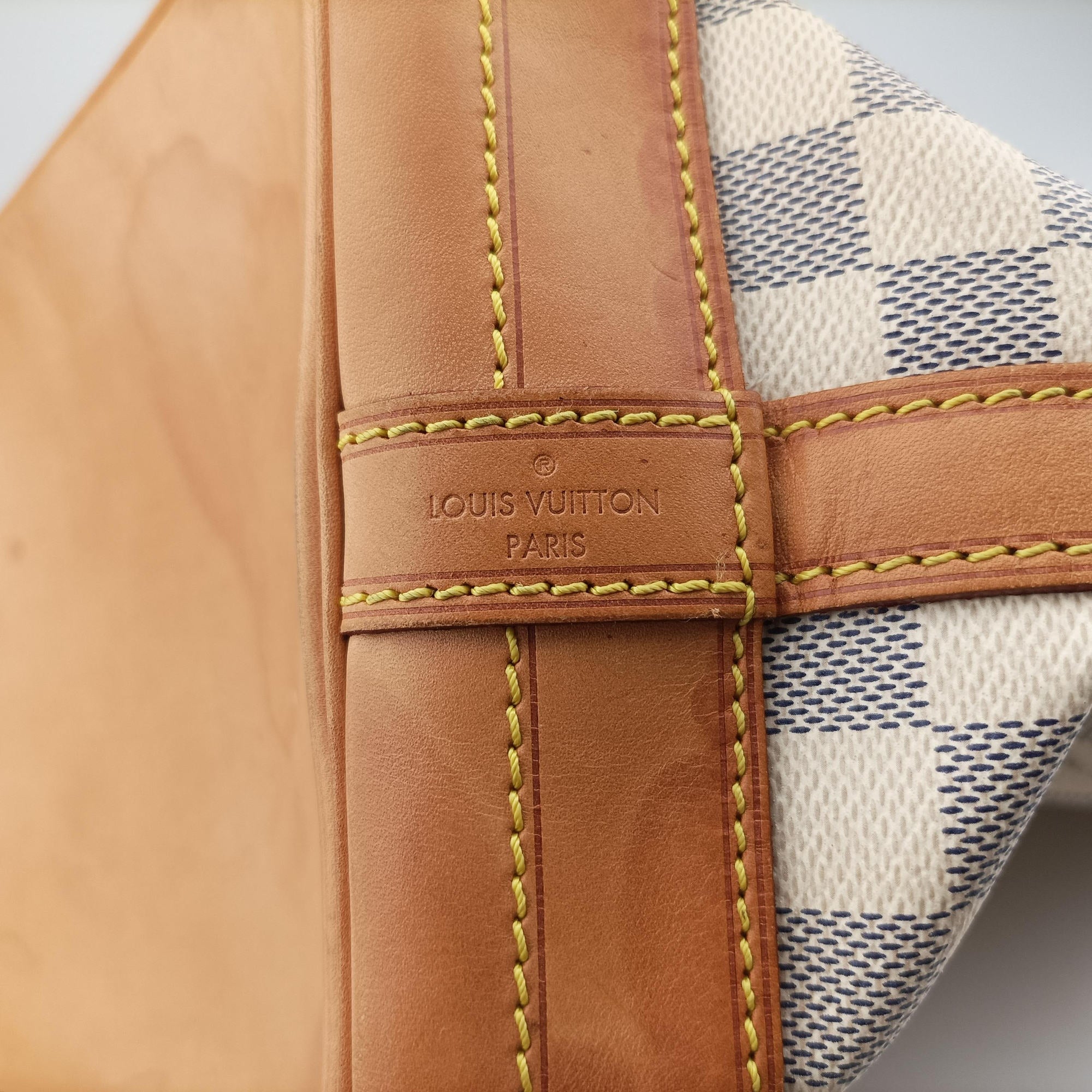 Pre-owned Louis Vuitton Noe Azur Damier Canvas N42222 shoulderbag | stylenewstar