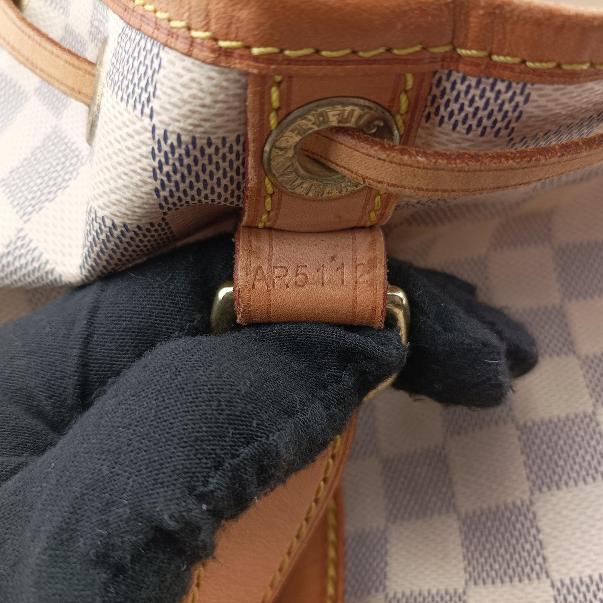 Pre-owned Louis Vuitton Noe Azur Damier Canvas N42222 shoulderbag | stylenewstar