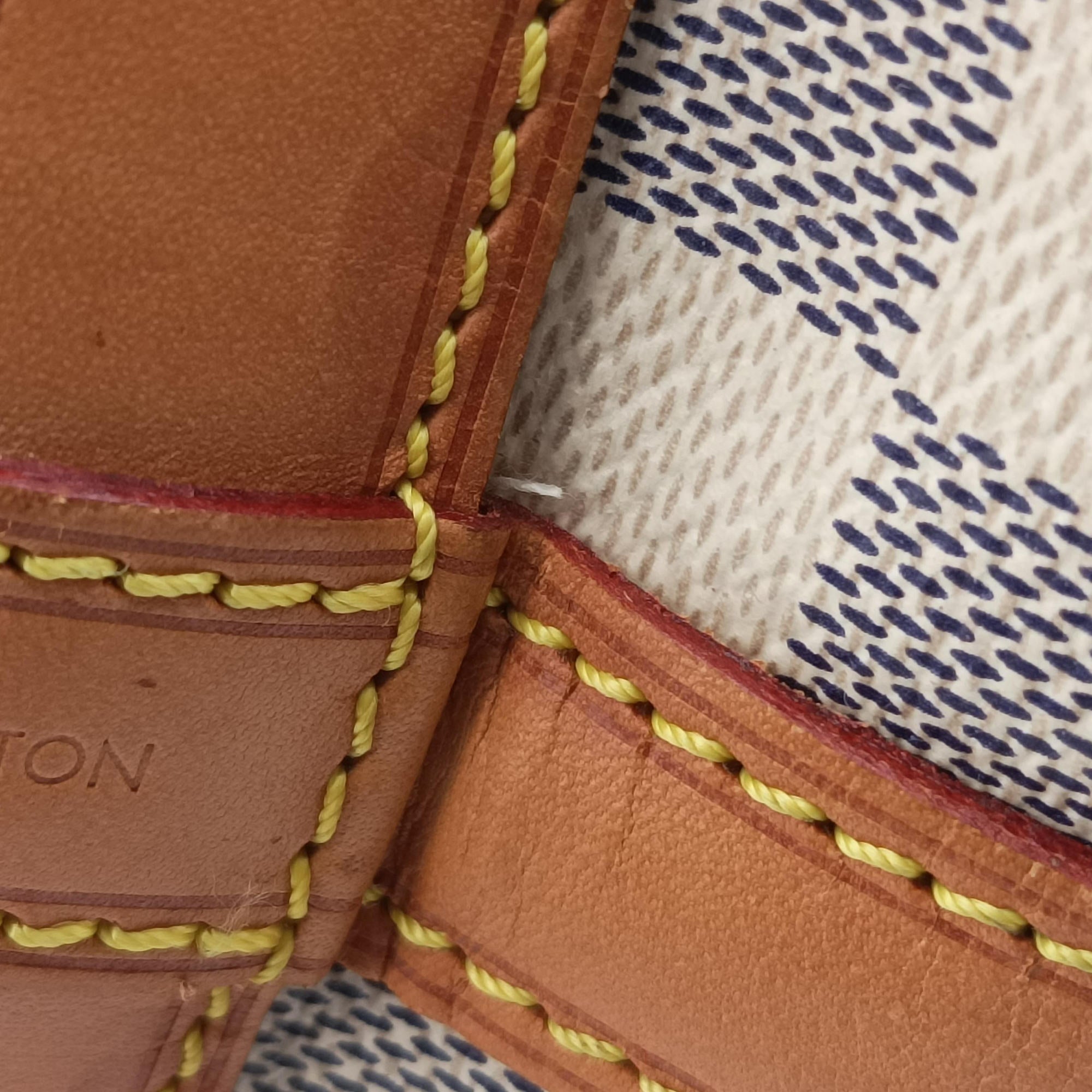 Pre-owned Louis Vuitton Noe Azur Damier Canvas N42222 shoulderbag | stylenewstar