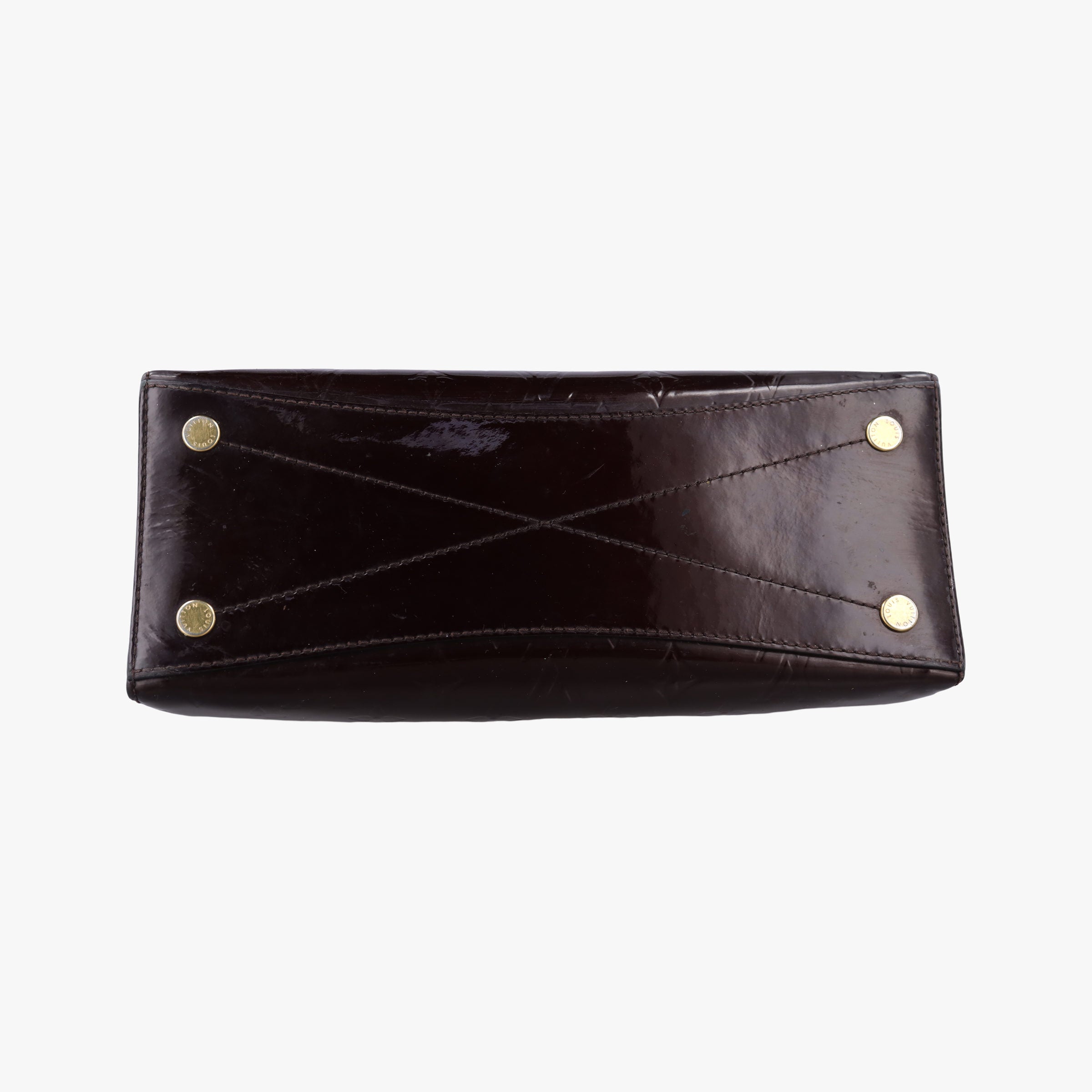 Pre-owned Louis Vuitton Virginia　PM Amarante Vernis M90139 shoulderbag | stylenewstar