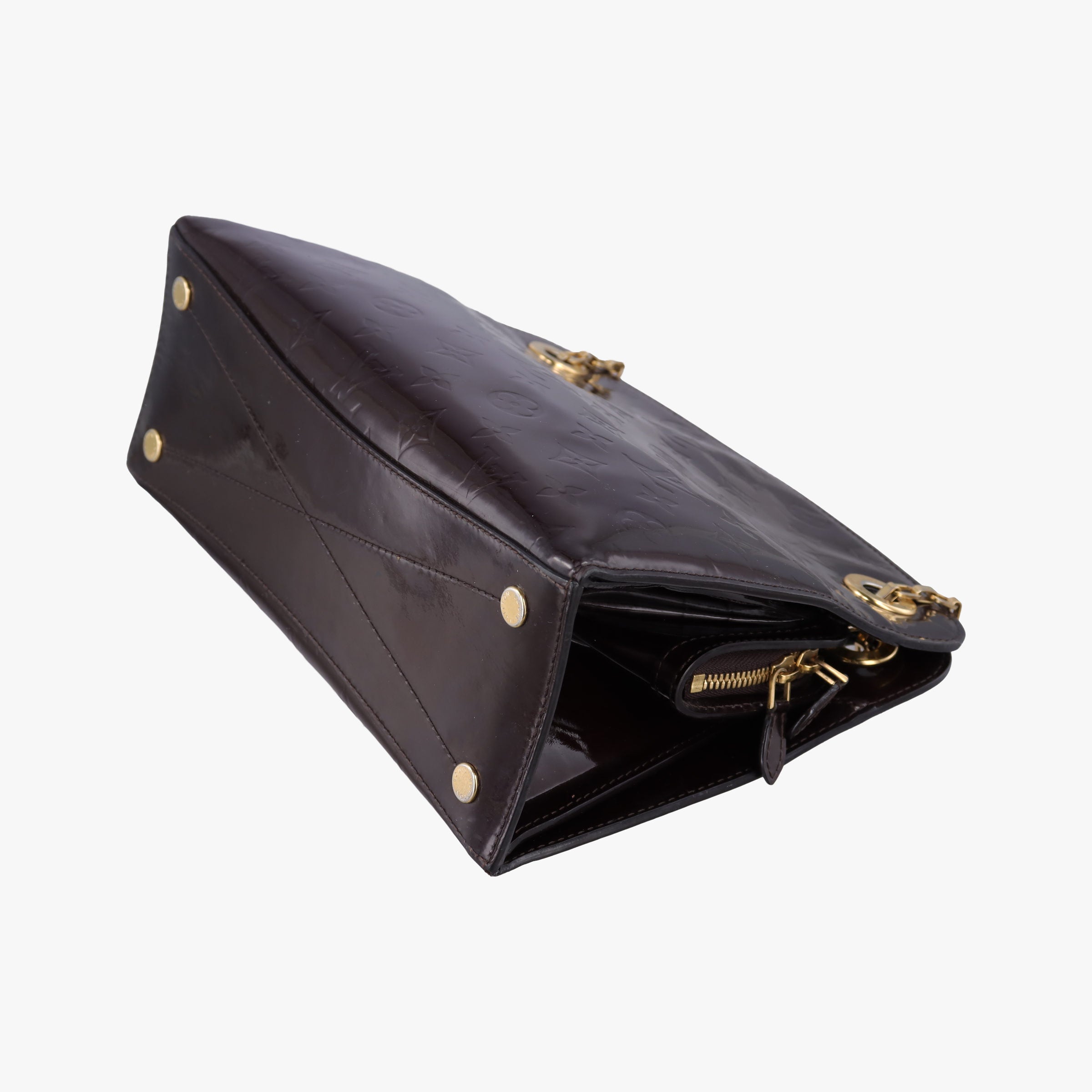 Pre-owned Louis Vuitton Virginia　PM Amarante Vernis M90139 shoulderbag | stylenewstar