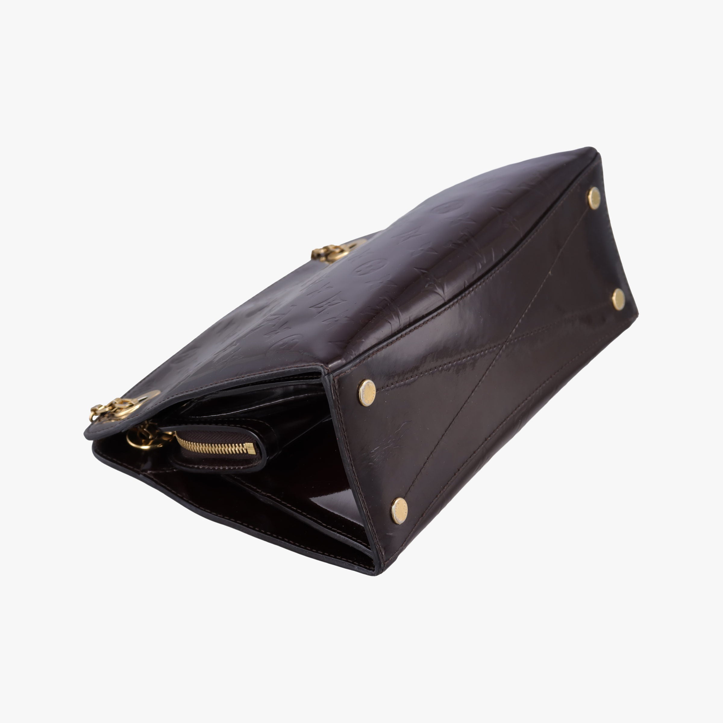 Pre-owned Louis Vuitton Virginia　PM Amarante Vernis M90139 shoulderbag | stylenewstar