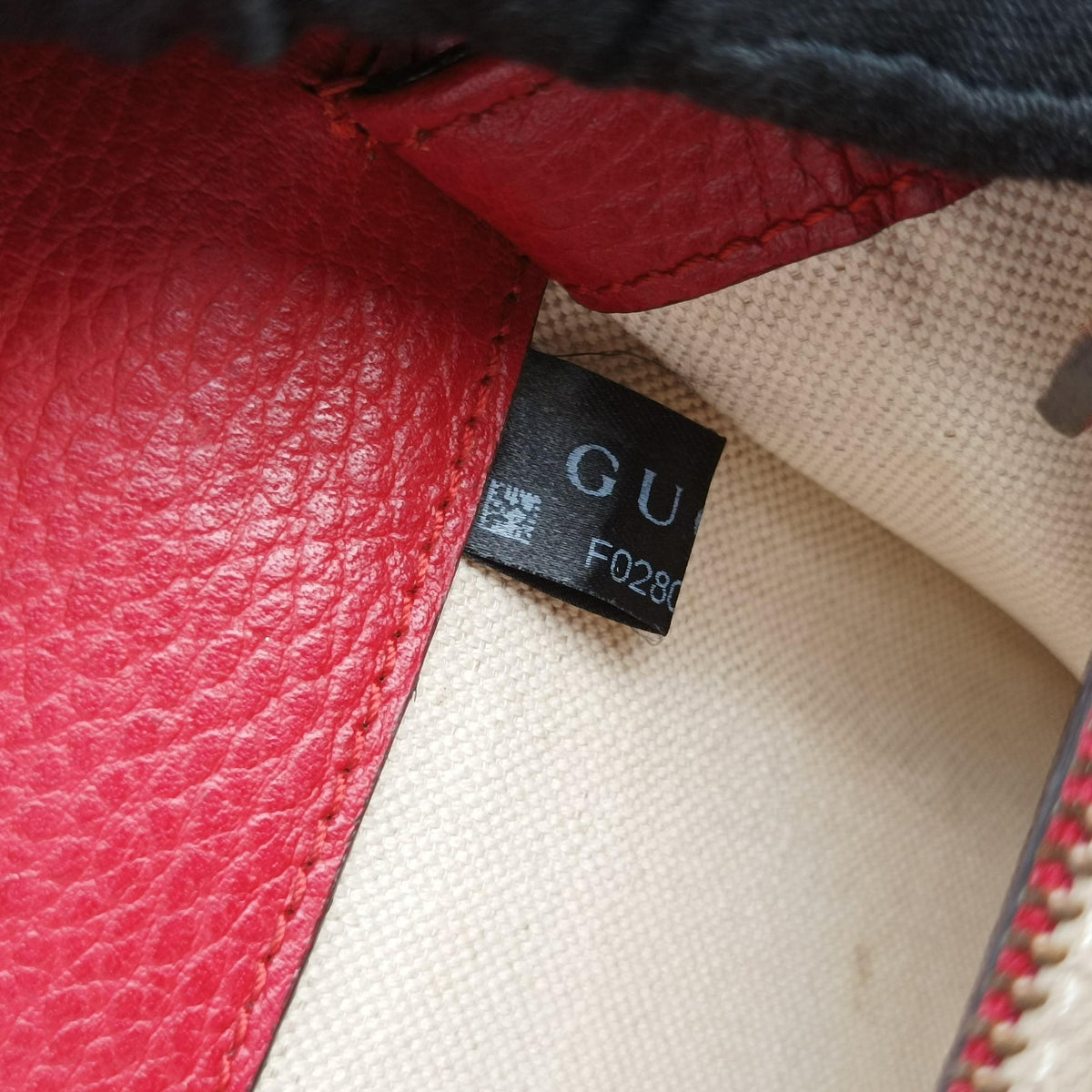 Pre-owned Gucci Dionysus Red Leather 400249 shoulderbag | stylenewstar