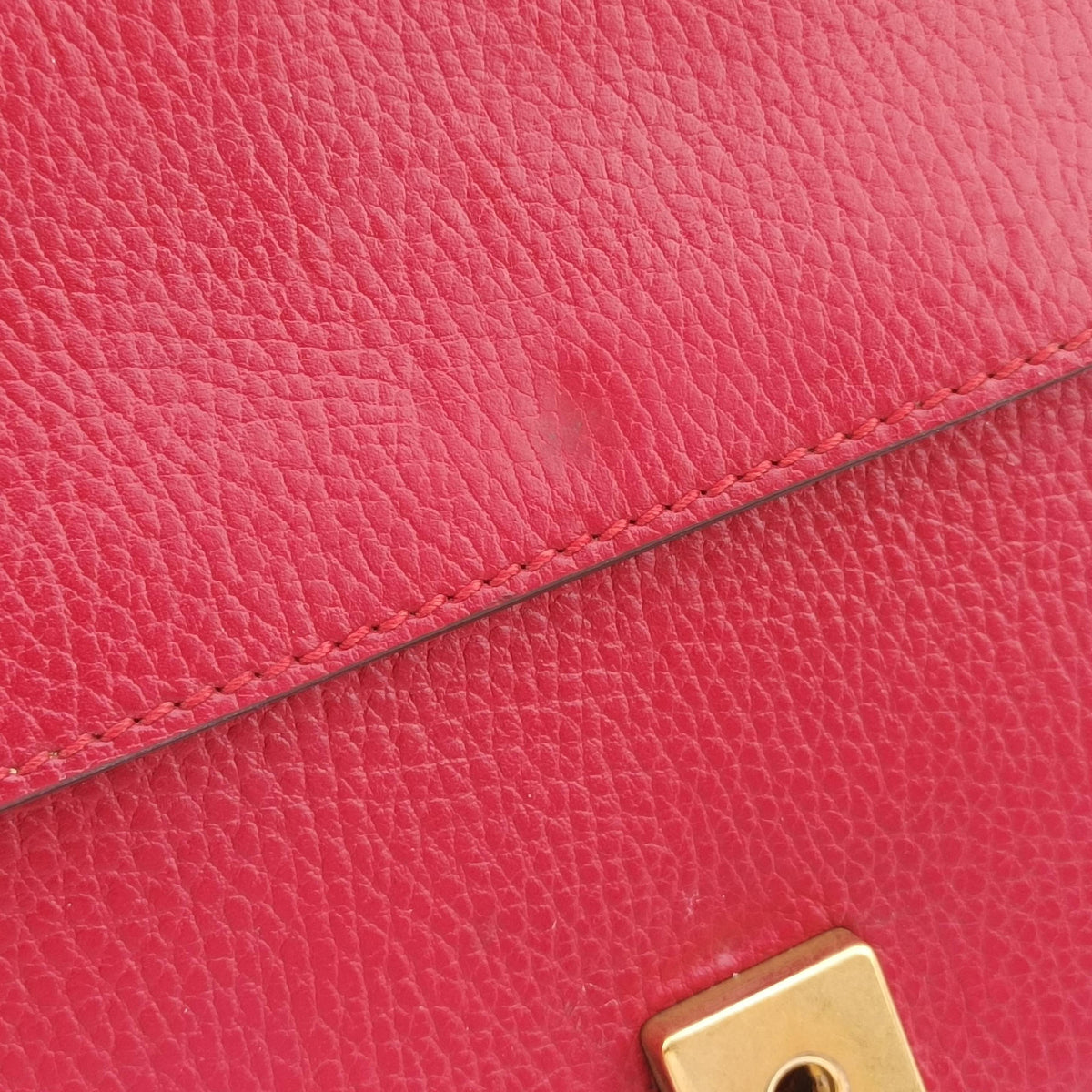 Pre-owned Gucci Dionysus Red Leather 400249 shoulderbag | stylenewstar