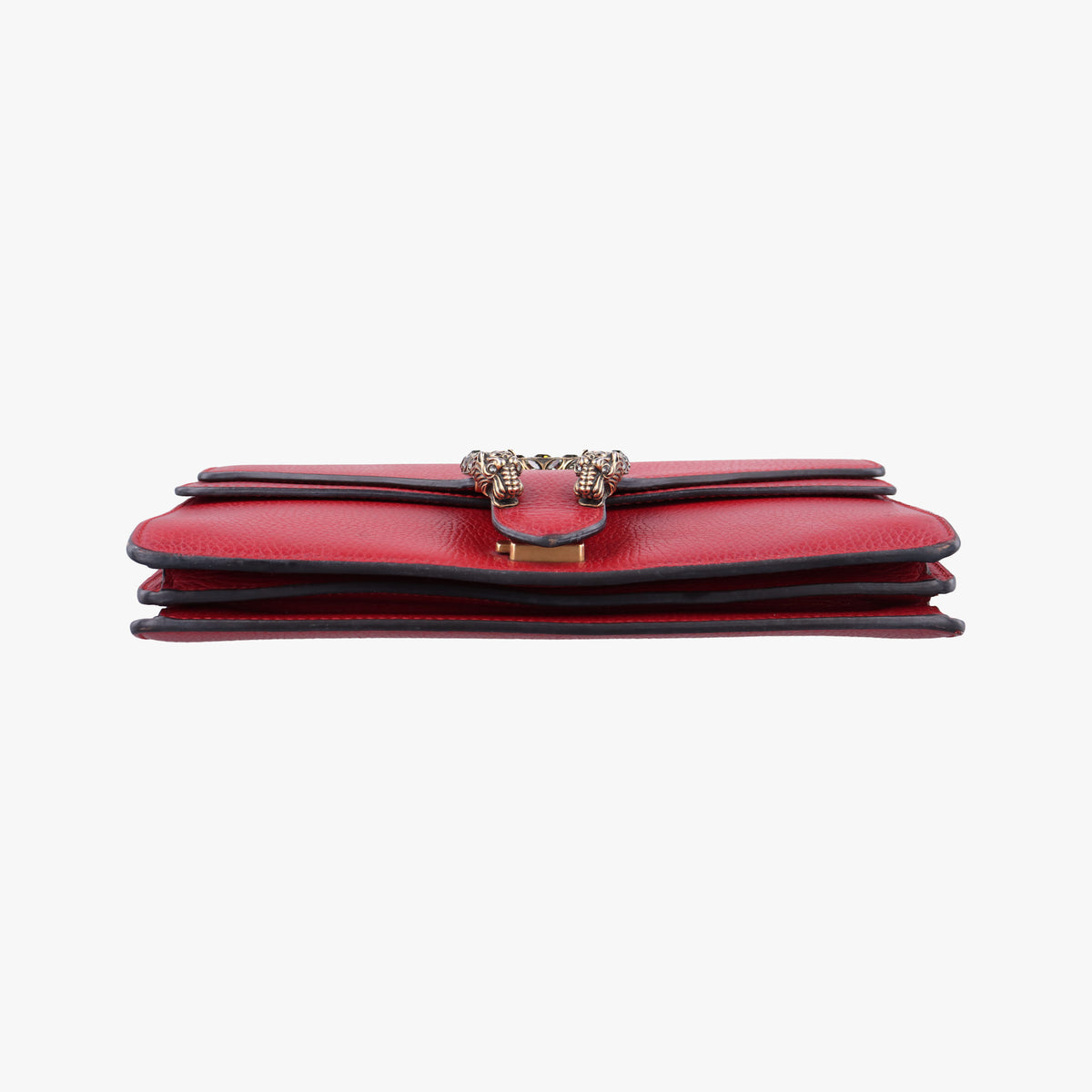 Pre-owned Gucci Dionysus Red Leather 400249 shoulderbag | stylenewstar