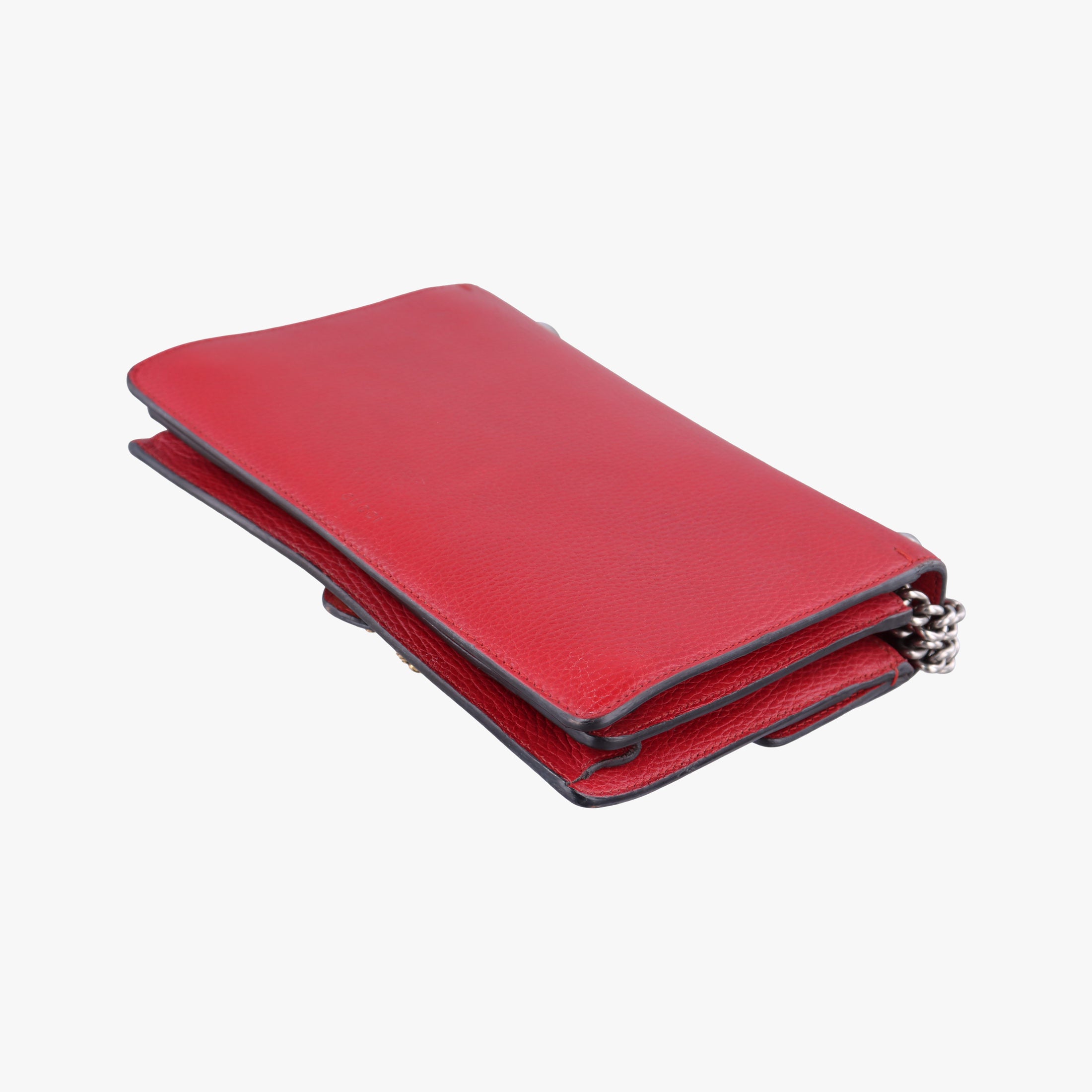 Pre-owned Gucci Dionysus Red Leather 400249 shoulderbag | stylenewstar