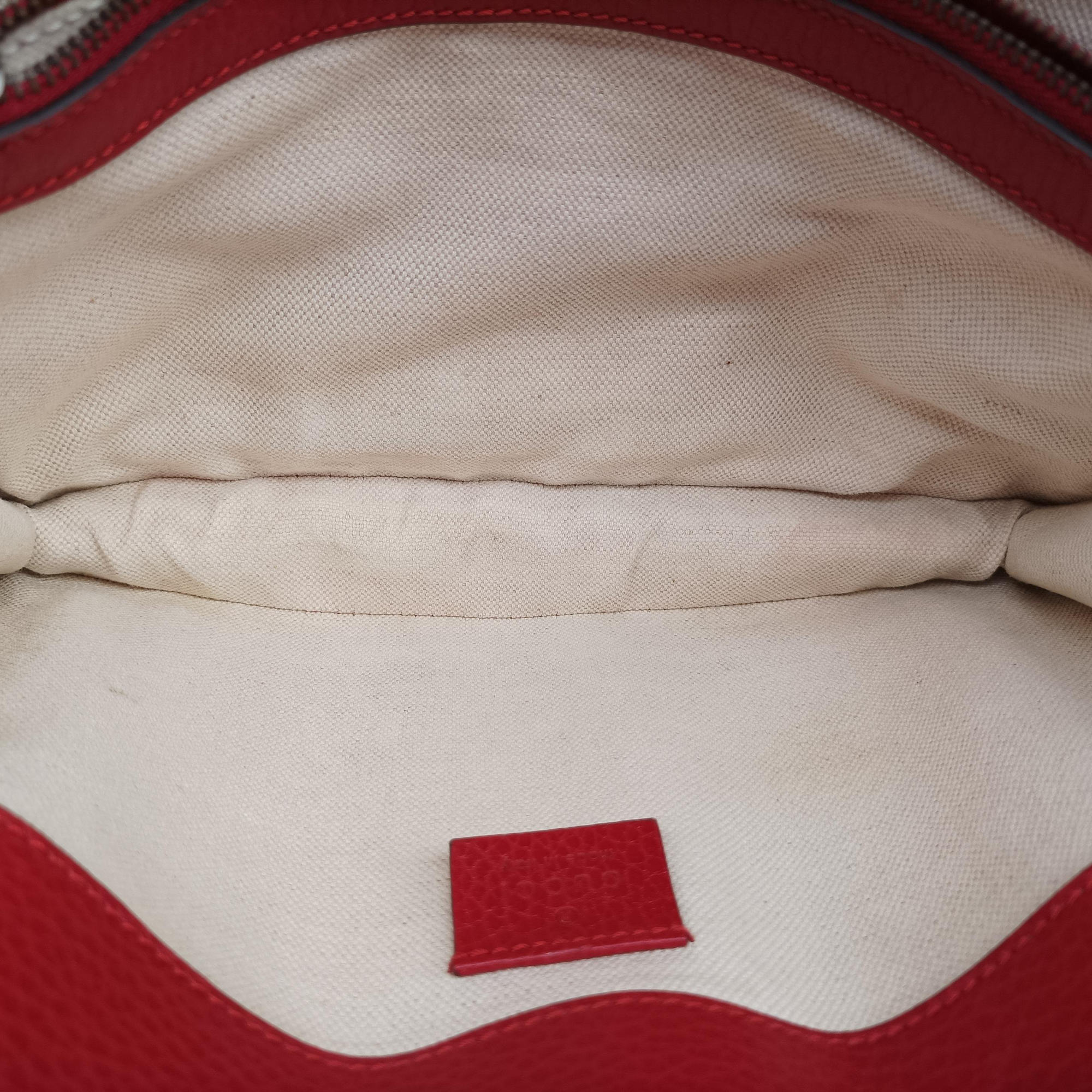 Pre-owned Gucci Dionysus Red Leather 400249 shoulderbag | stylenewstar