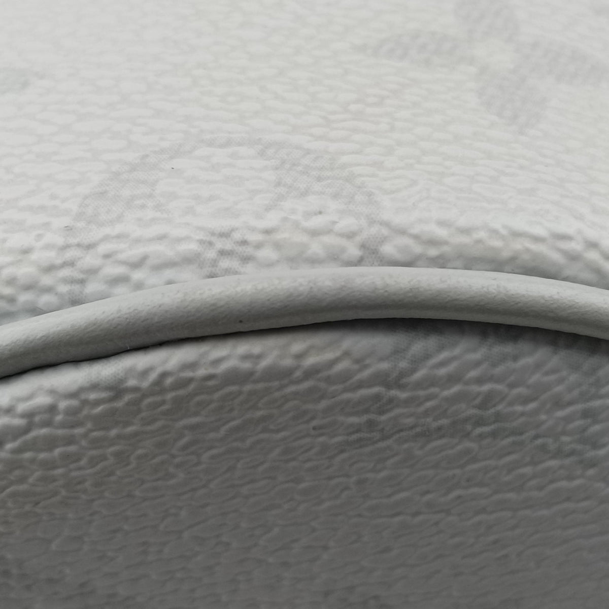 Pre-owned Louis Vuitton Logo Chalk Nano Bag BLANC Monogram Canvas M44631 shoulderbag | stylenewstar