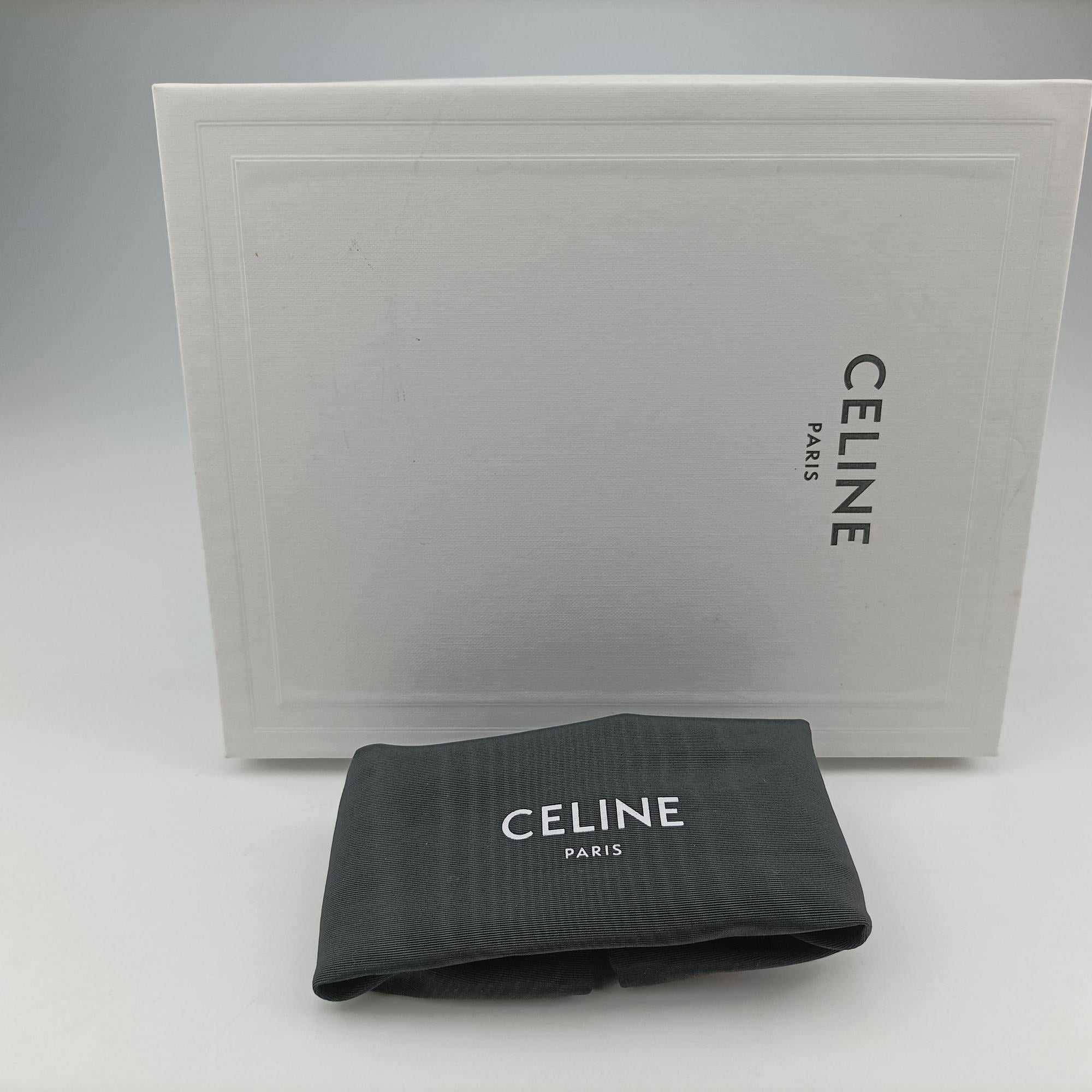 Pre-owned Celine TRIOMPHE Brown PVC coated canvas  shoulderbag | stylenewstar