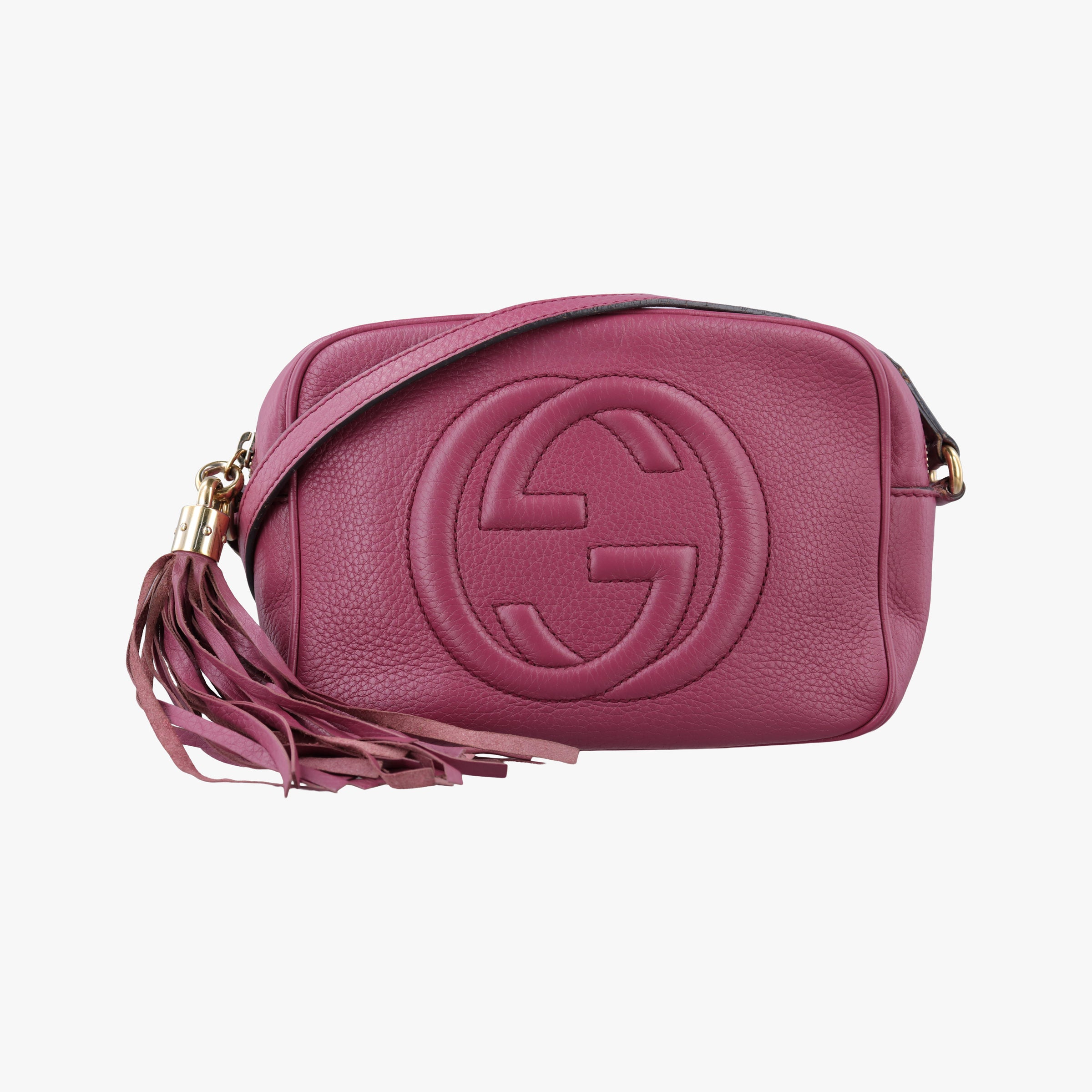Secondhand Gucci Soho Purple Leather 308364 shoulderbag | stylenewstar