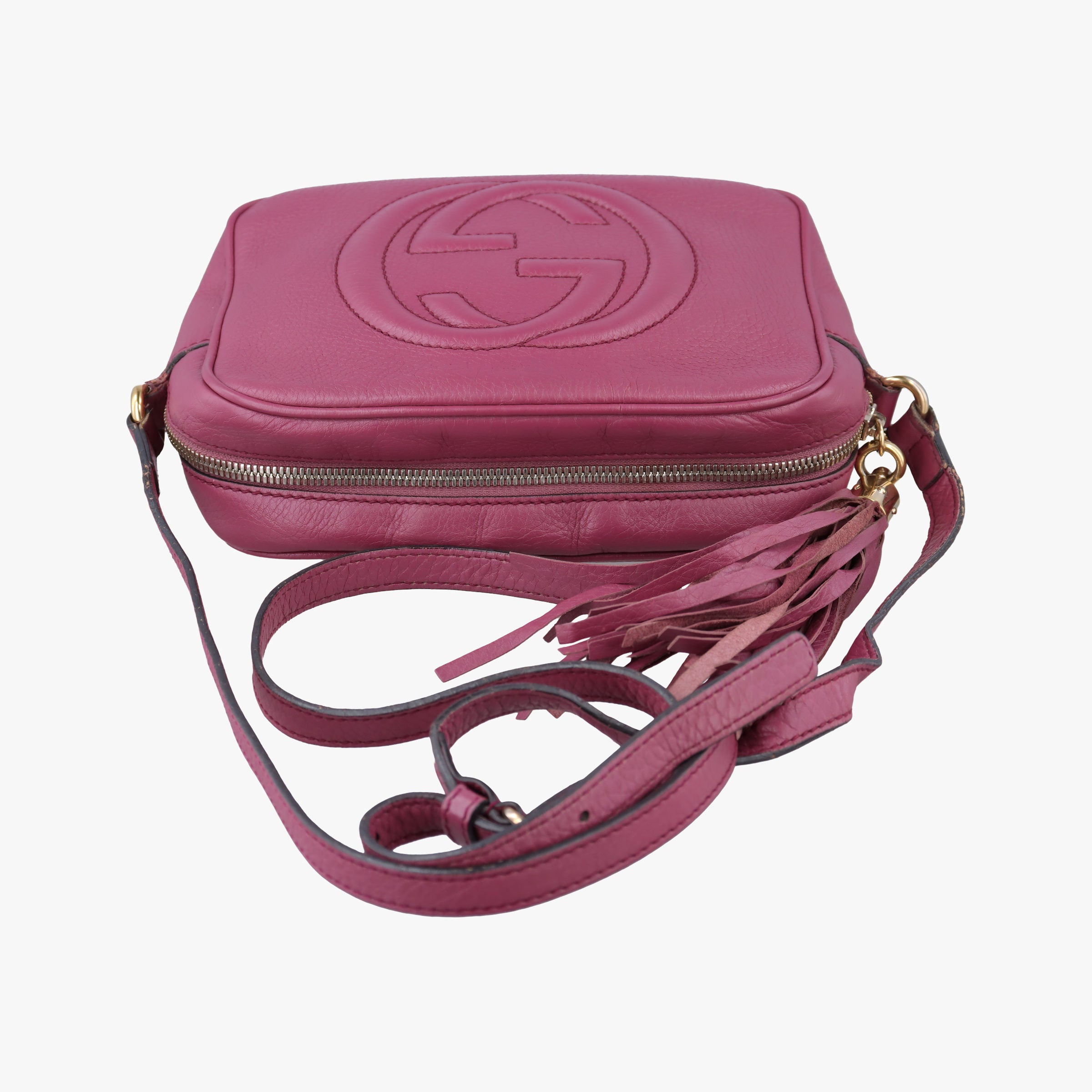Secondhand Gucci Soho Purple Leather 308364 shoulderbag | stylenewstar