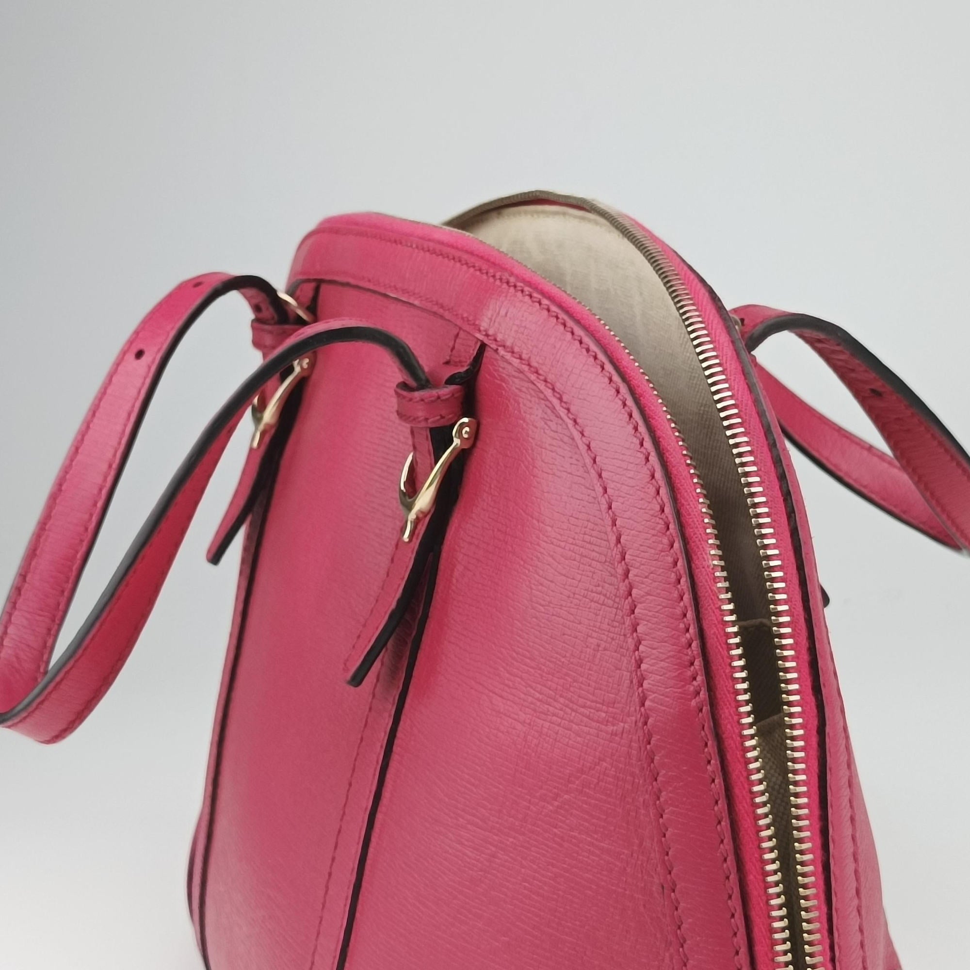 Vintage Gucci Microguccissima Rose Leather 309617 shoulderbag | stylenewstar