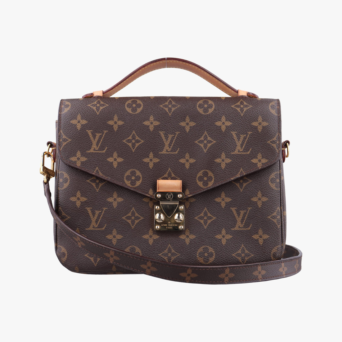 Pre-owned Louis Vuitton Pochette Metis MM Brown Monogram Canvas M44875 shoulderbag | stylenewstar