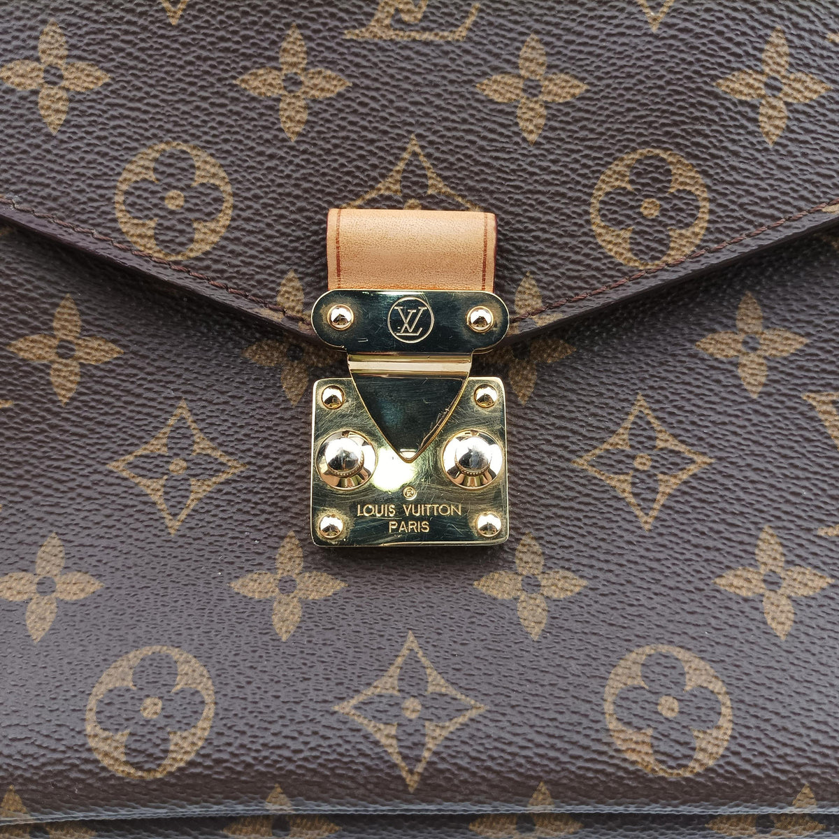 Pre-owned Louis Vuitton Pochette Metis MM Brown Monogram Canvas M44875 shoulderbag | stylenewstar