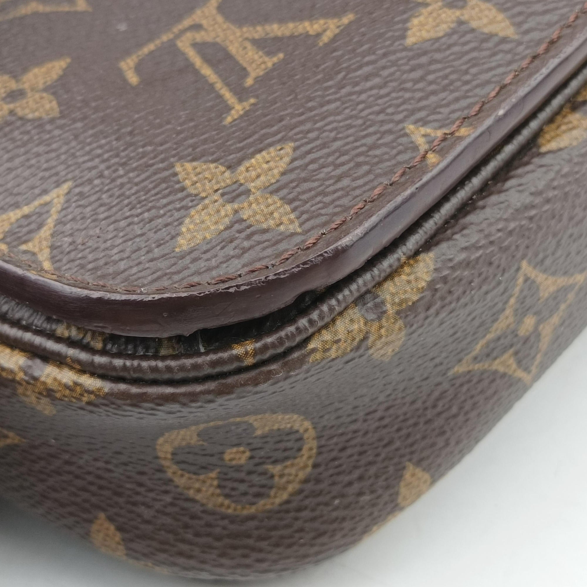 Pre-owned Louis Vuitton Pochette Metis MM Brown Monogram Canvas M44875 shoulderbag | stylenewstar