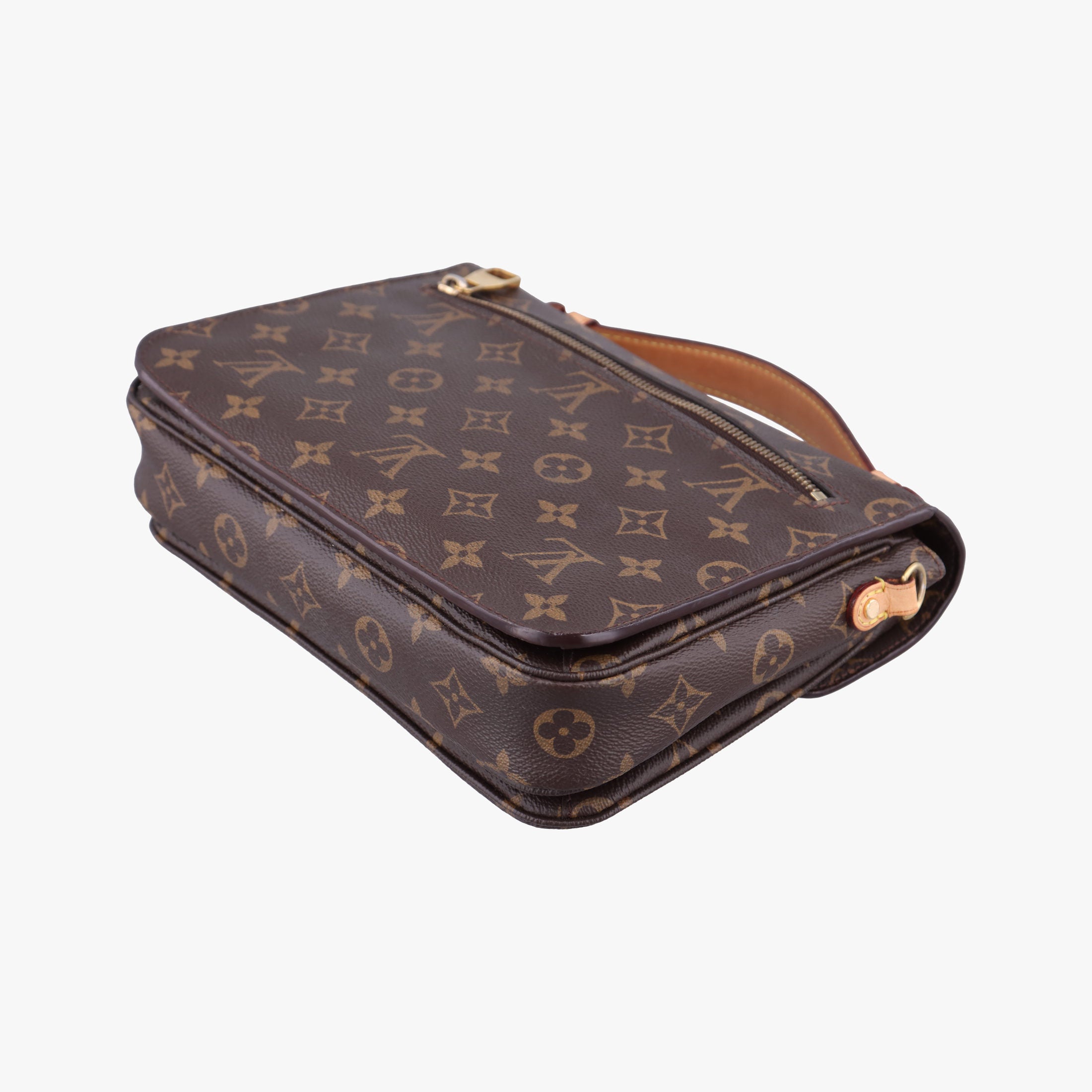 Pre-owned Louis Vuitton Pochette Metis MM Brown Monogram Canvas M44875 shoulderbag | stylenewstar