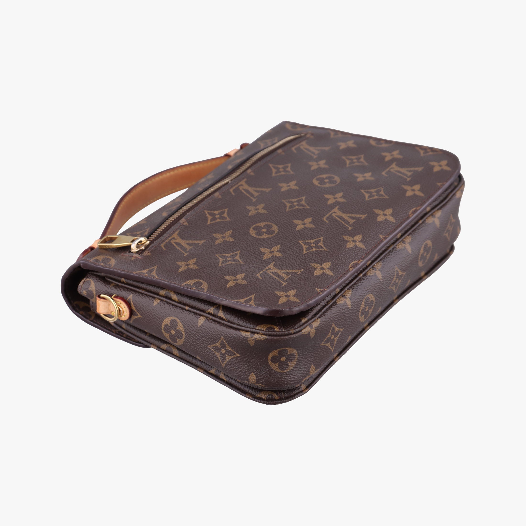 Pre-owned Louis Vuitton Pochette Metis MM Brown Monogram Canvas M44875 shoulderbag | stylenewstar