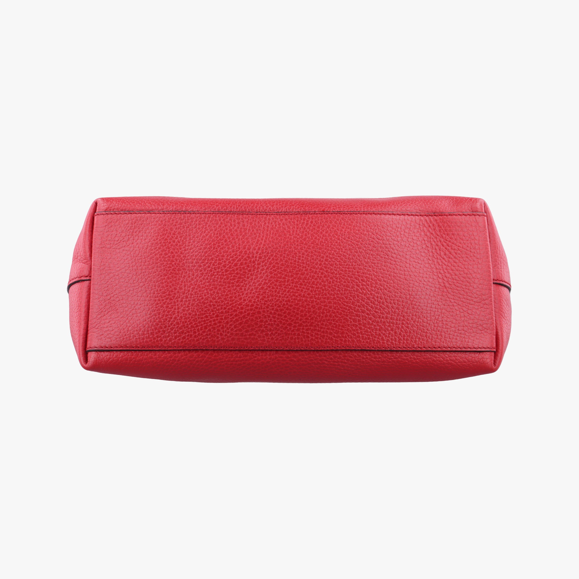 Pre-owned Gucci interlocking G Charmy Red Leather 449659 shoulderbag | stylenewstar