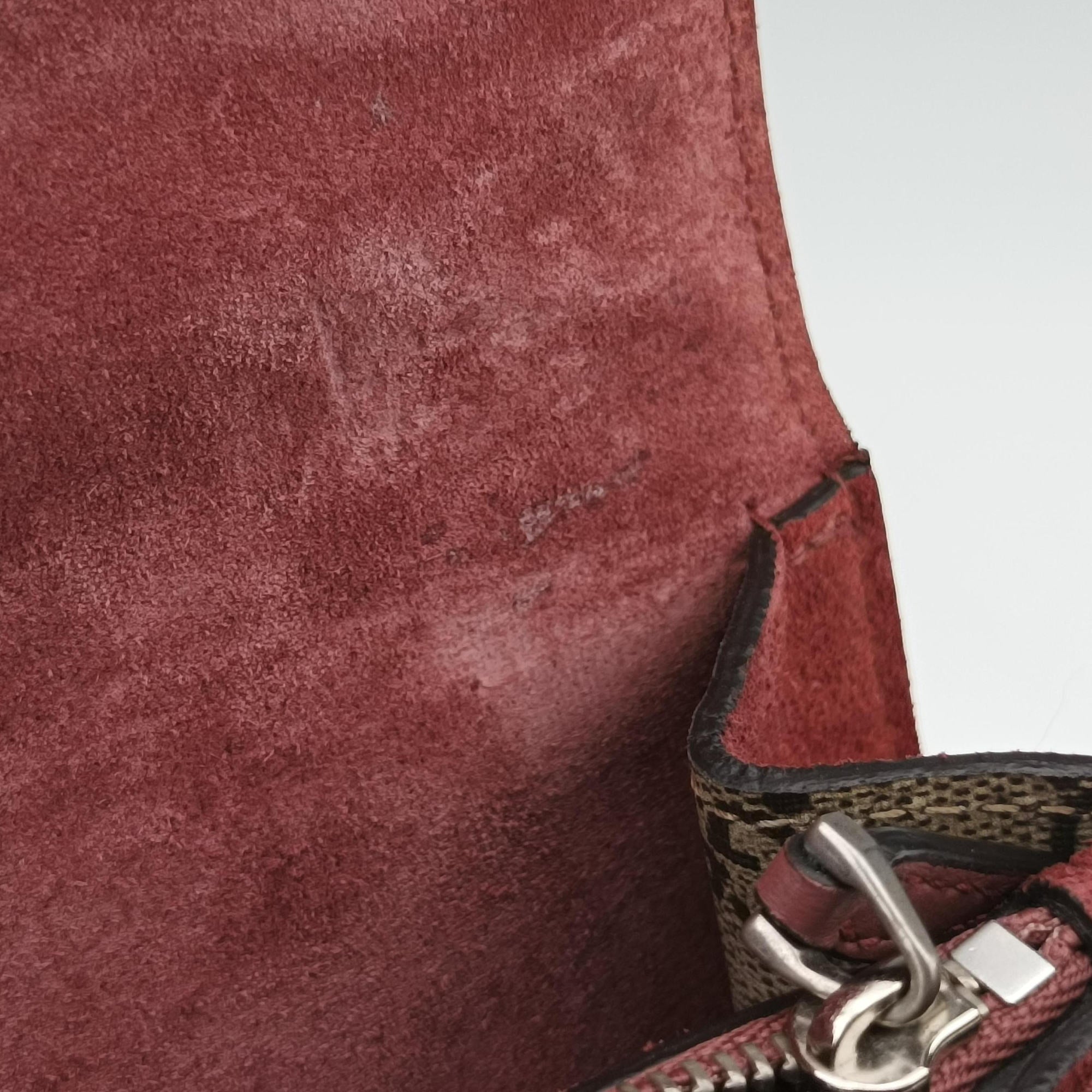 Vintage Gucci Dionysus Beige×Red×Multicolour PVC coated canvas × suede 400249 shoulderbag | stylenewstar