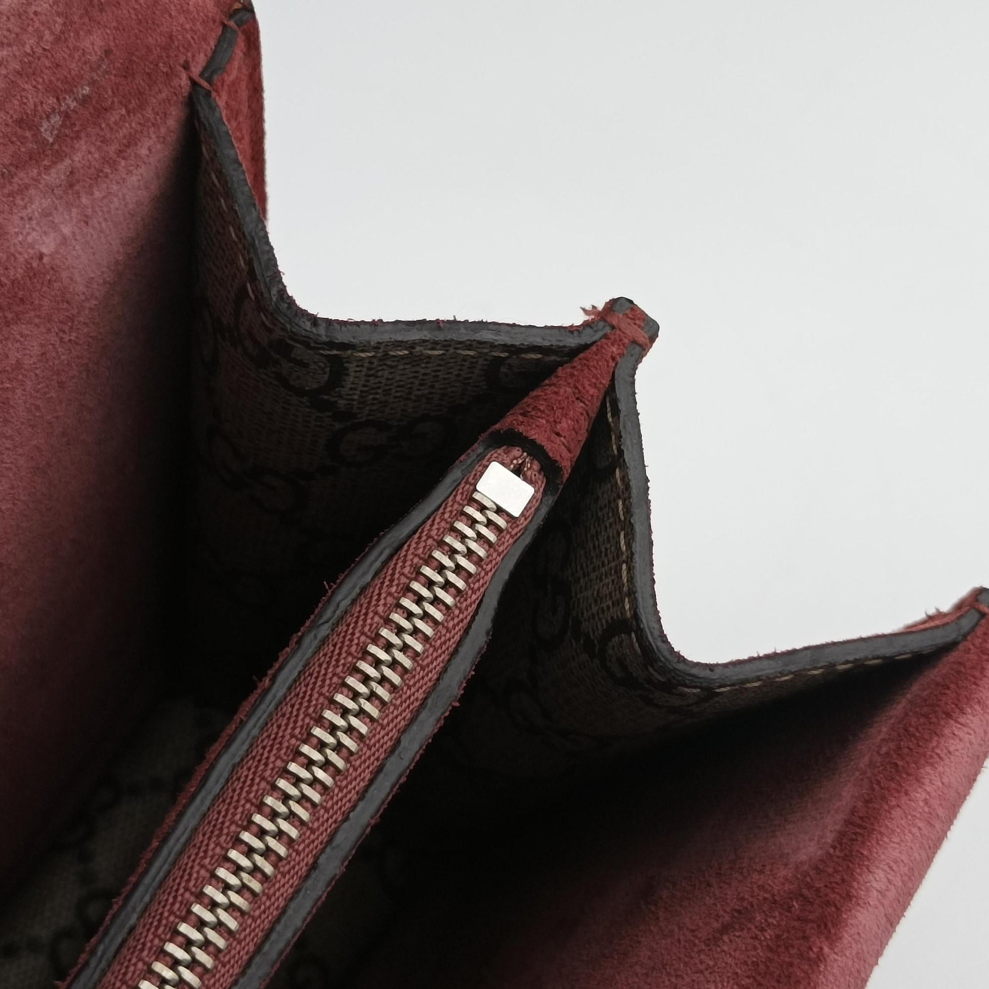 Vintage Gucci Dionysus Beige×Red×Multicolour PVC coated canvas × suede 400249 shoulderbag | stylenewstar