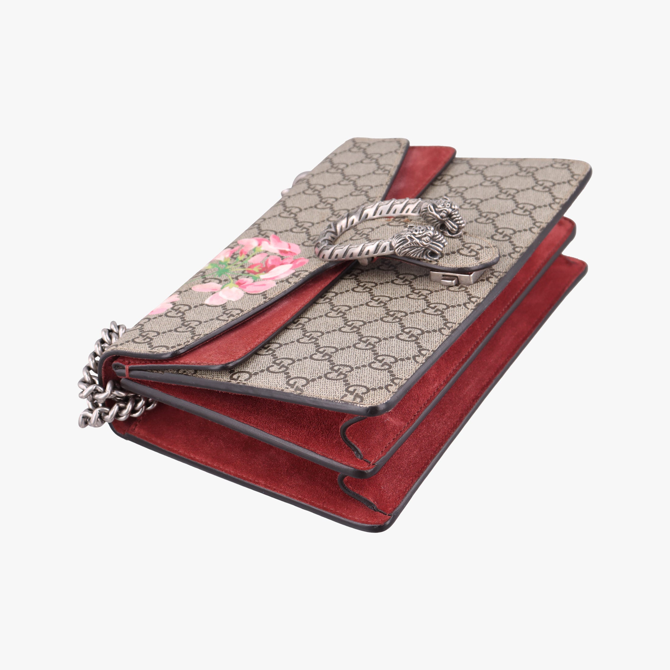 Vintage Gucci Dionysus Beige×Red×Multicolour PVC coated canvas × suede 400249 shoulderbag | stylenewstar