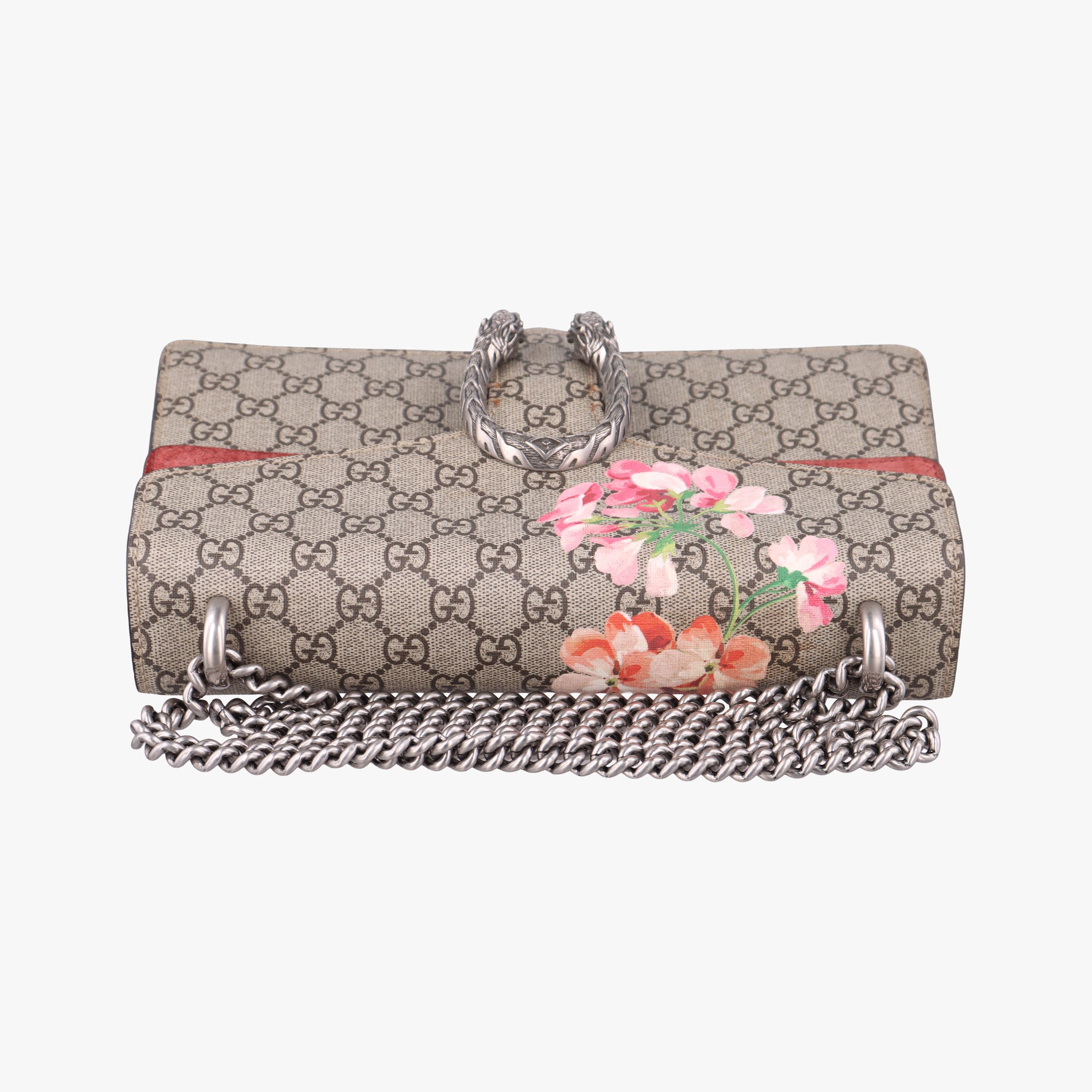 Vintage Gucci Dionysus Beige×Red×Multicolour PVC coated canvas × suede 400249 shoulderbag | stylenewstar